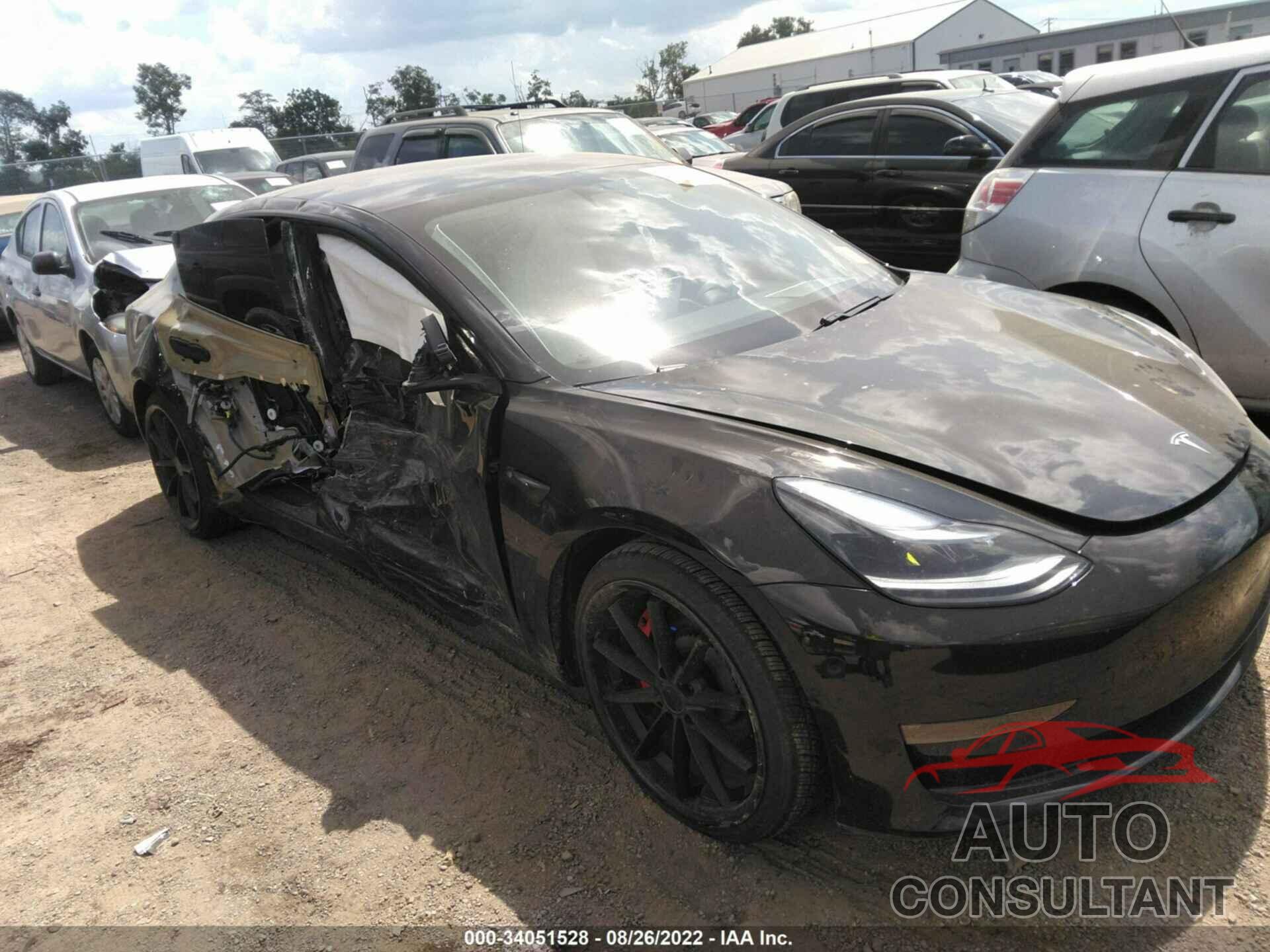 TESLA MODEL 3 2021 - 5YJ3E1EC5MF059656