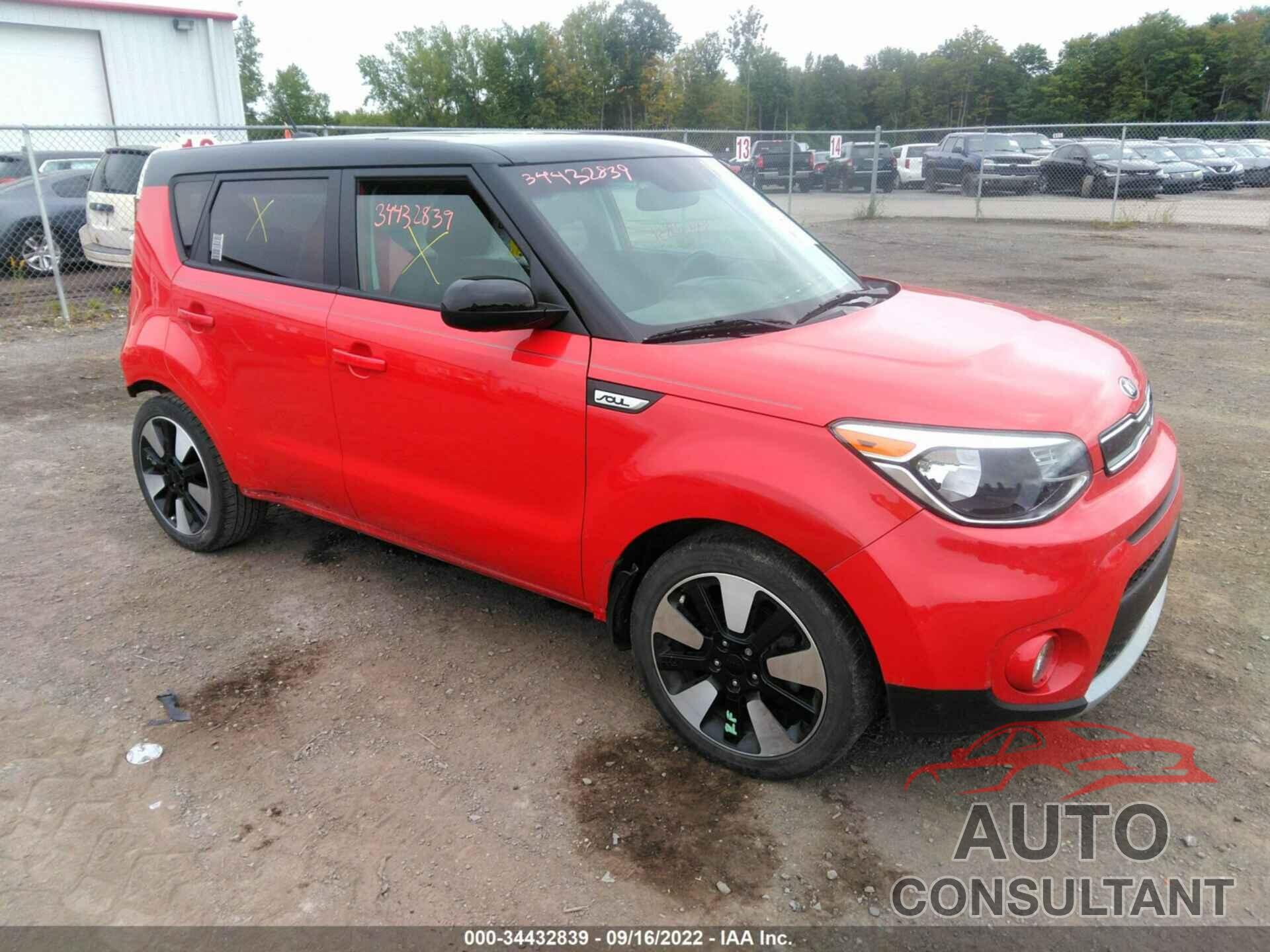 KIA SOUL 2019 - KNDJP3A54K7660080