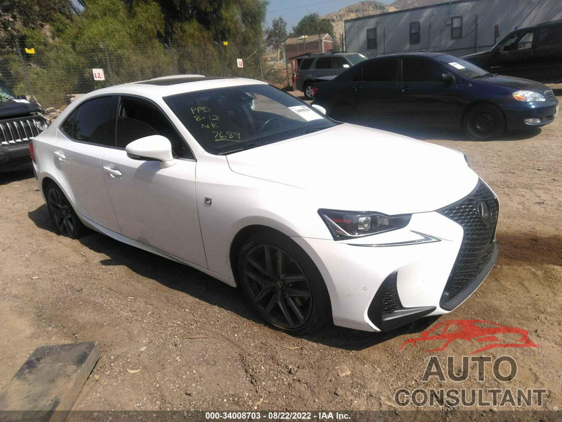 LEXUS IS 2019 - JTHBA1D2XK5087689