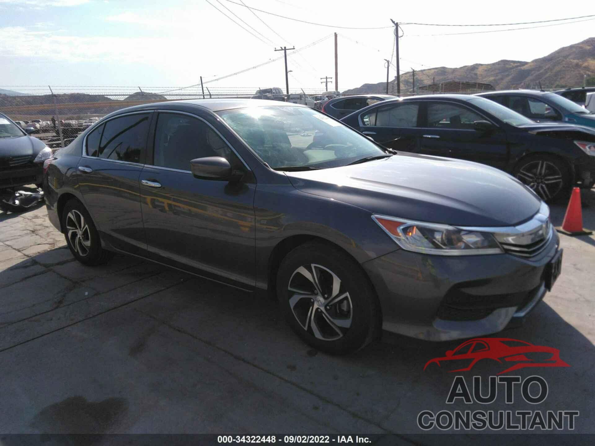 HONDA ACCORD SEDAN 2017 - 1HGCR2F38HA165415