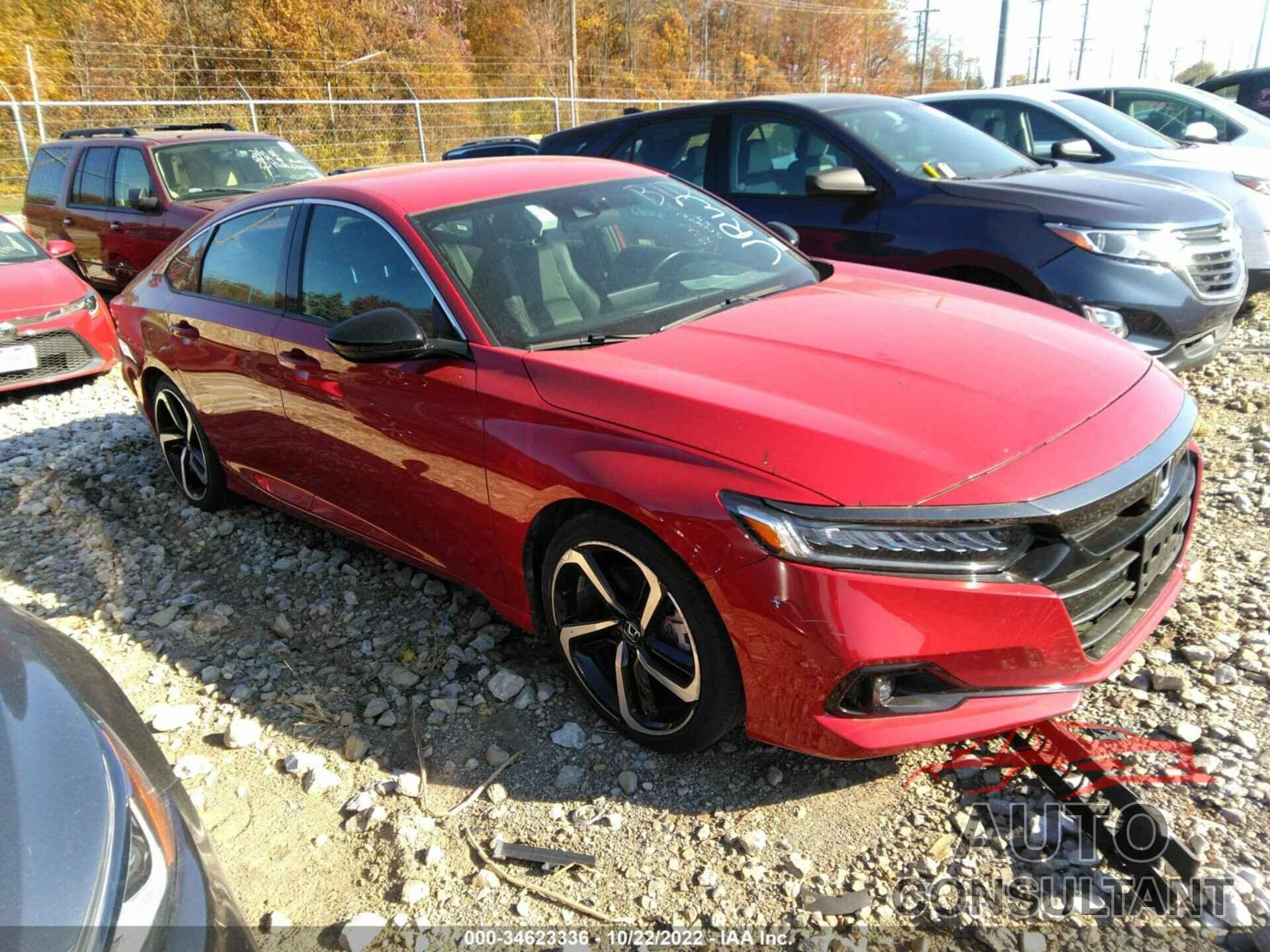 HONDA ACCORD SEDAN 2021 - 1HGCV1F3XMA063338