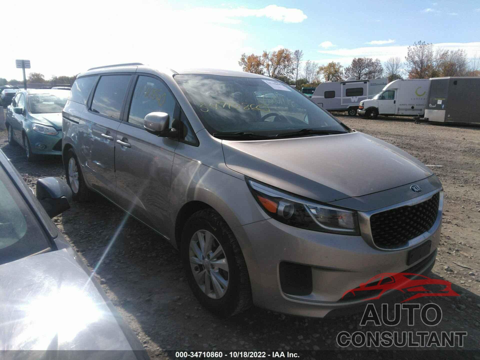 KIA SEDONA 2016 - KNDMB5C16G6164759