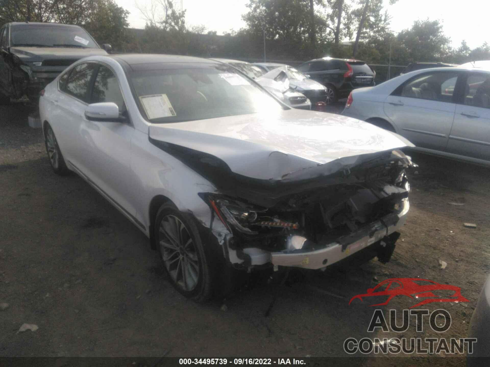 HYUNDAI GENESIS 2016 - KMHGN4JEXGU112952