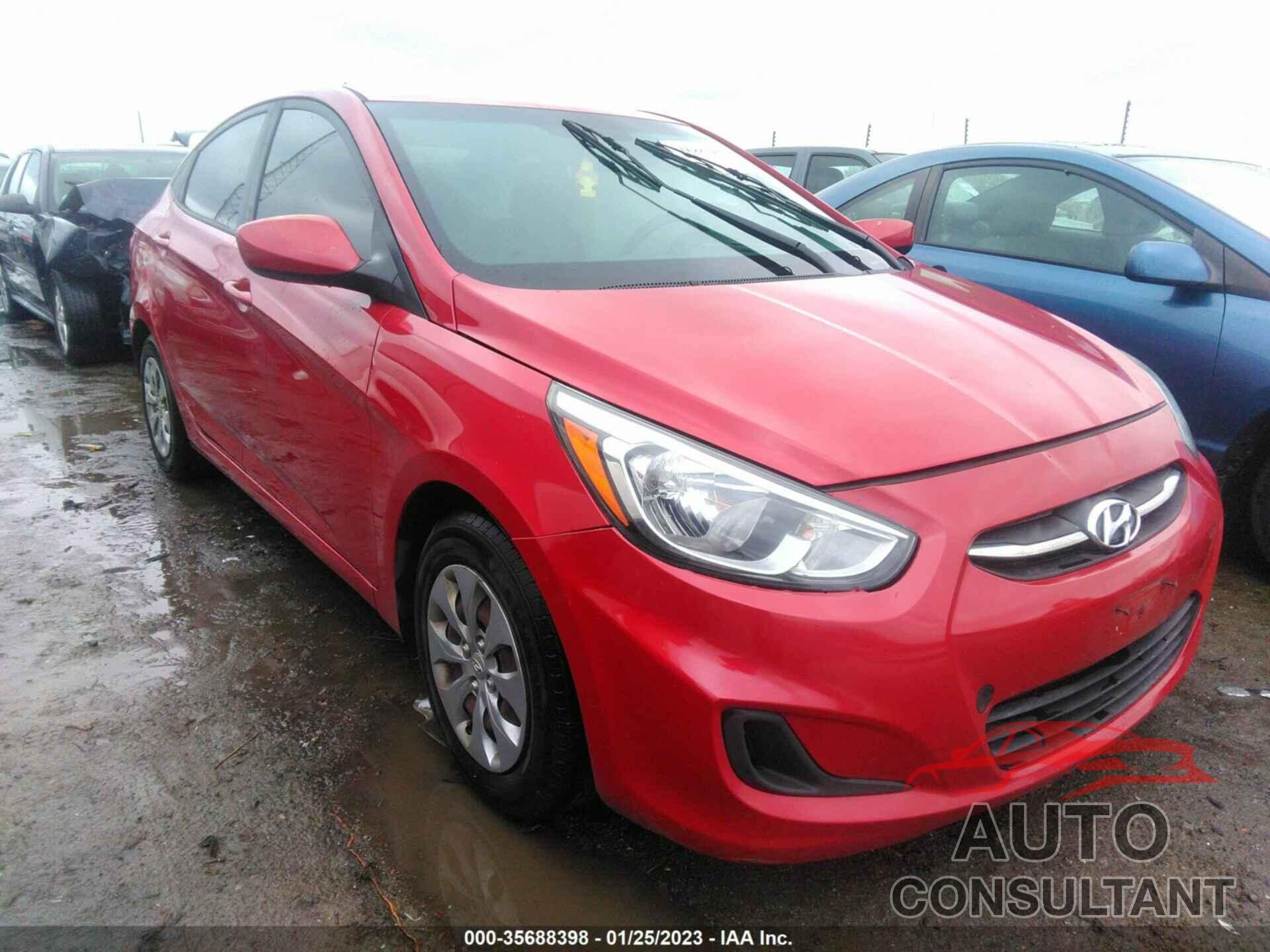 HYUNDAI ACCENT 2017 - KMHCT4AEXHU285828