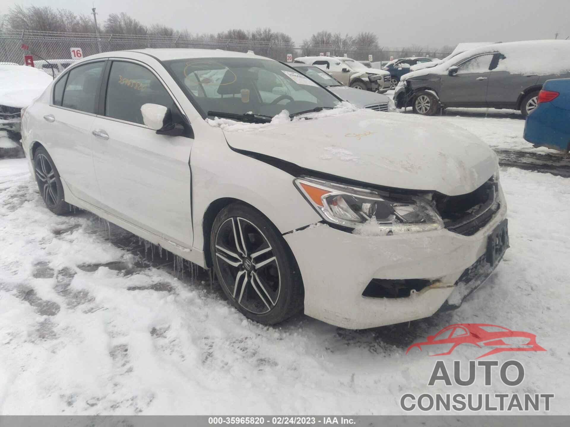 HONDA ACCORD SEDAN 2016 - 1HGCR2F50GA151735