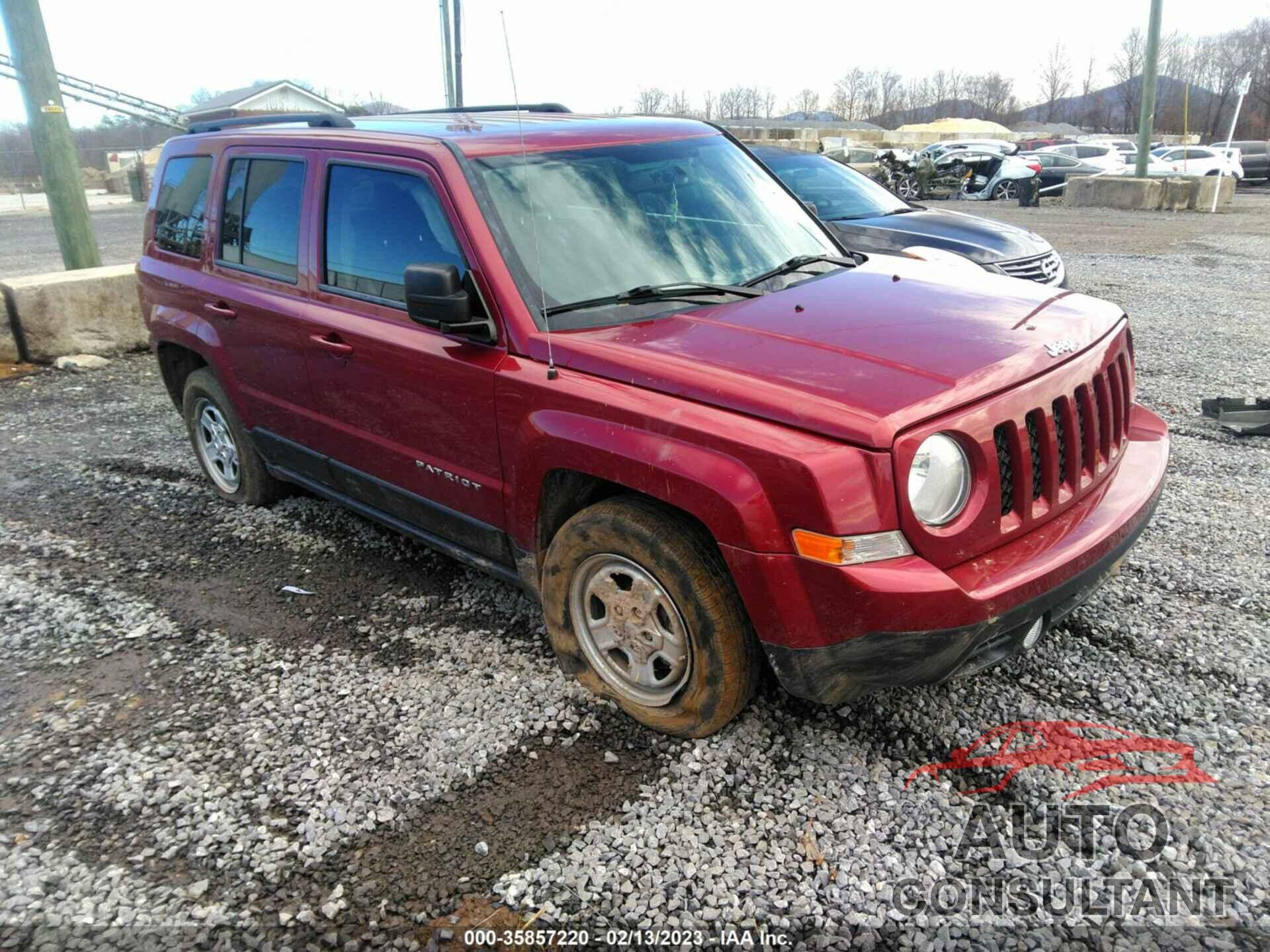 JEEP PATRIOT 2017 - 1C4NJPBA1HD136420