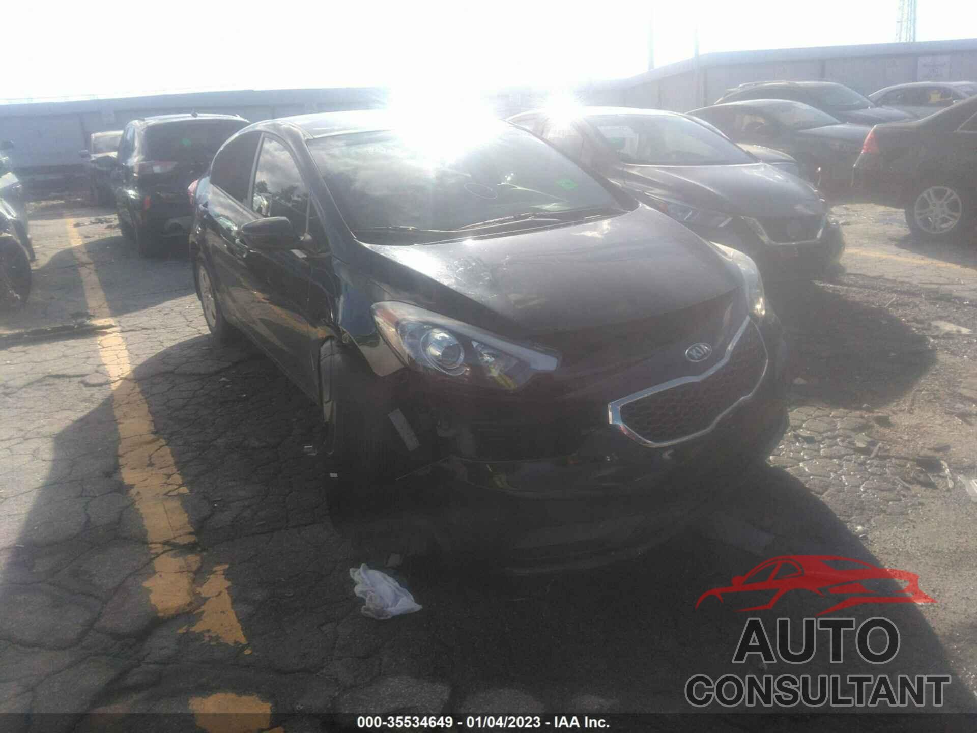 KIA FORTE 2016 - KNAFK4A6XG5541095