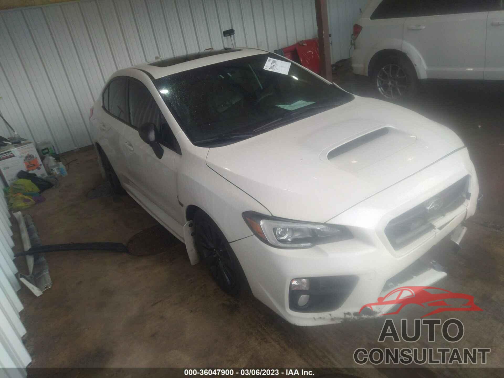 SUBARU WRX 2015 - JF1VA1G60F8803717