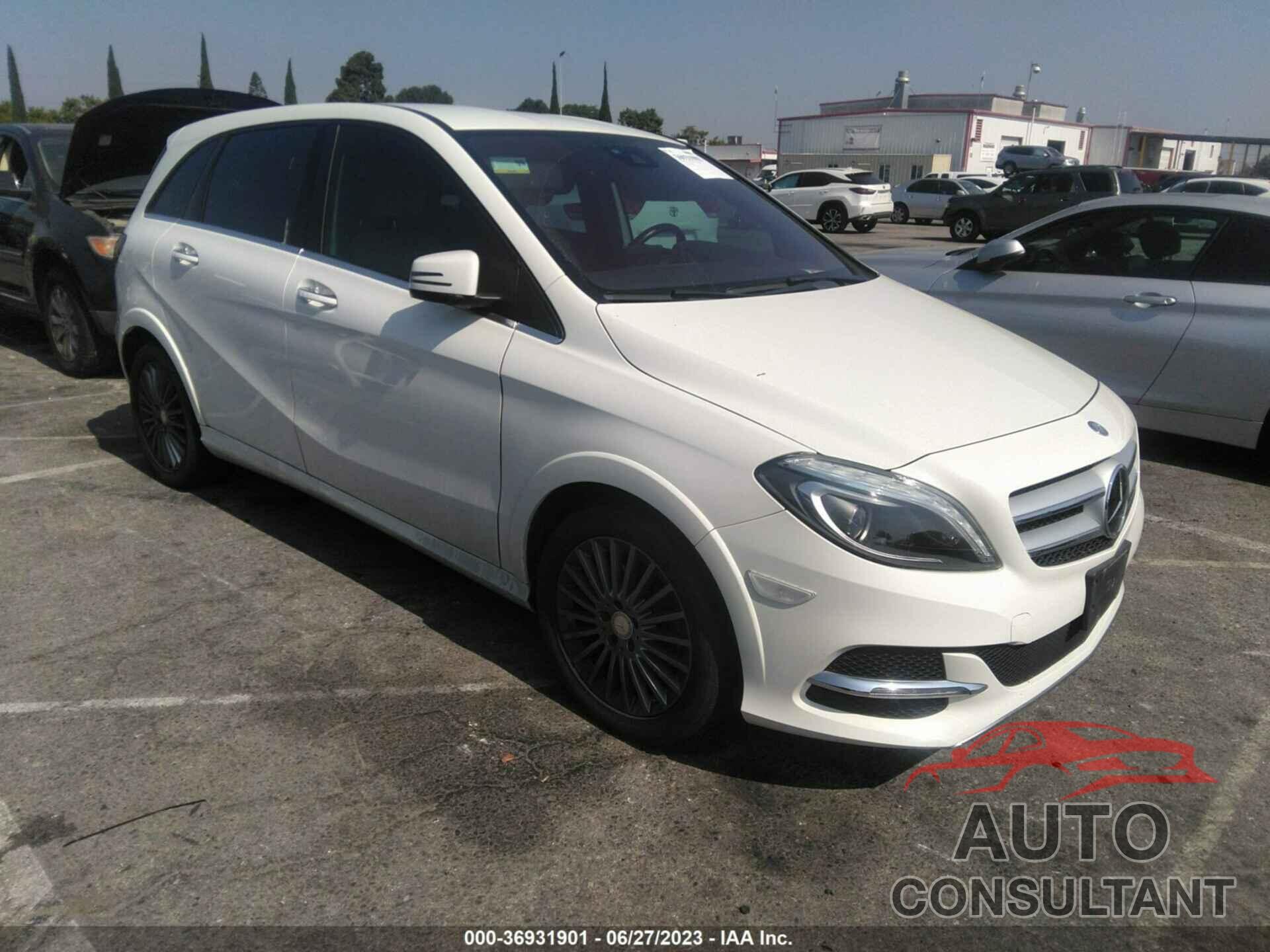MERCEDES-BENZ B-CLASS 2016 - WDDVP9AB1GJ010150