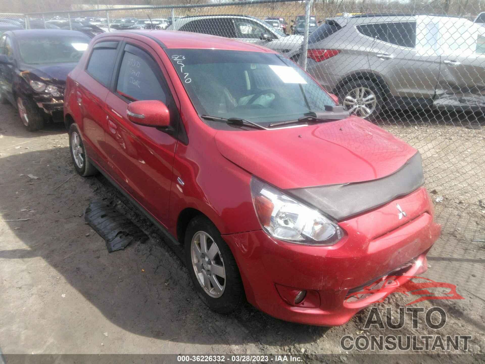 MITSUBISHI MIRAGE 2015 - ML32A4HJ2FH004221