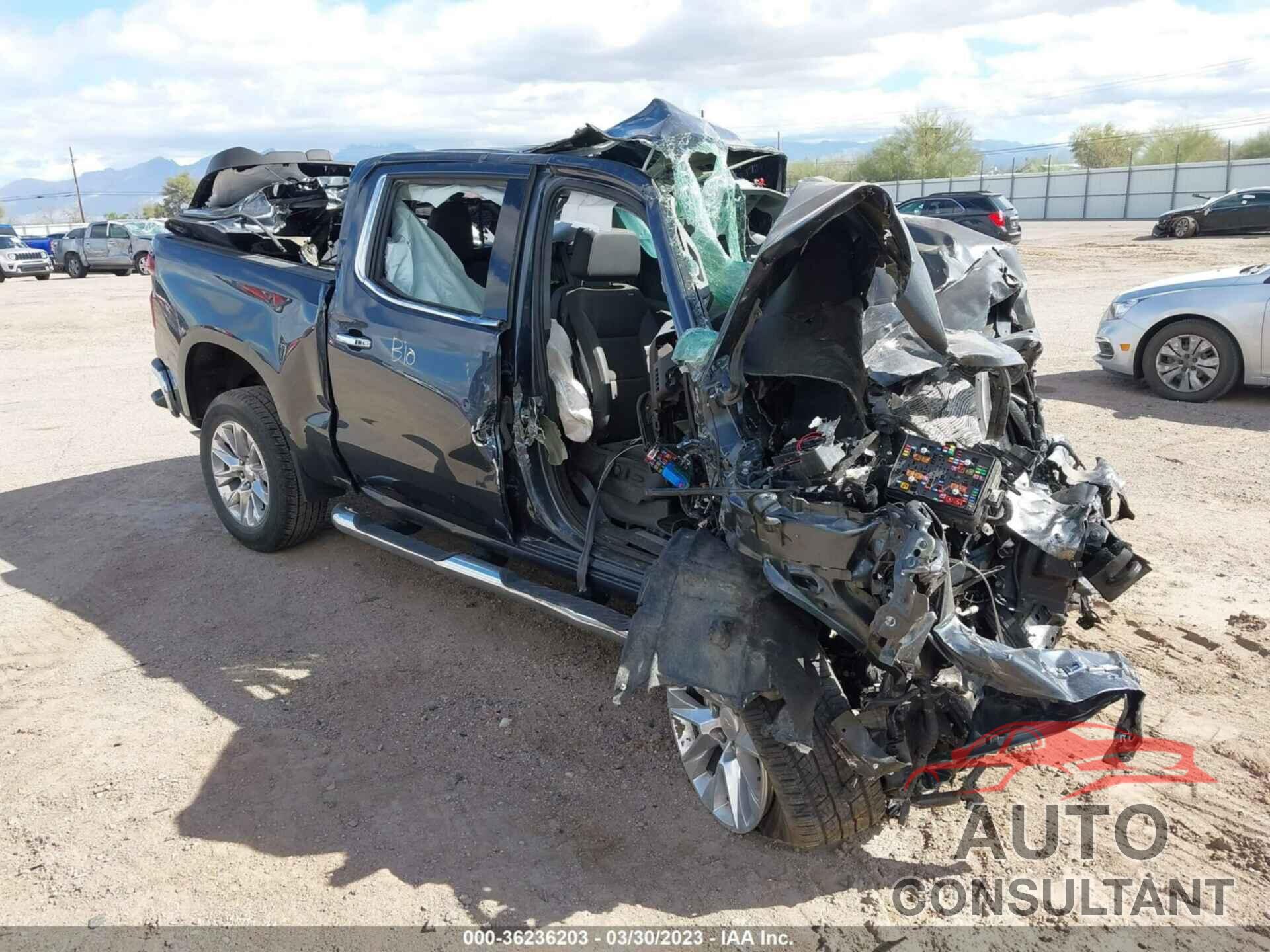CHEVROLET SILVERADO 1500 2021 - 1GCPWEED4MZ441086