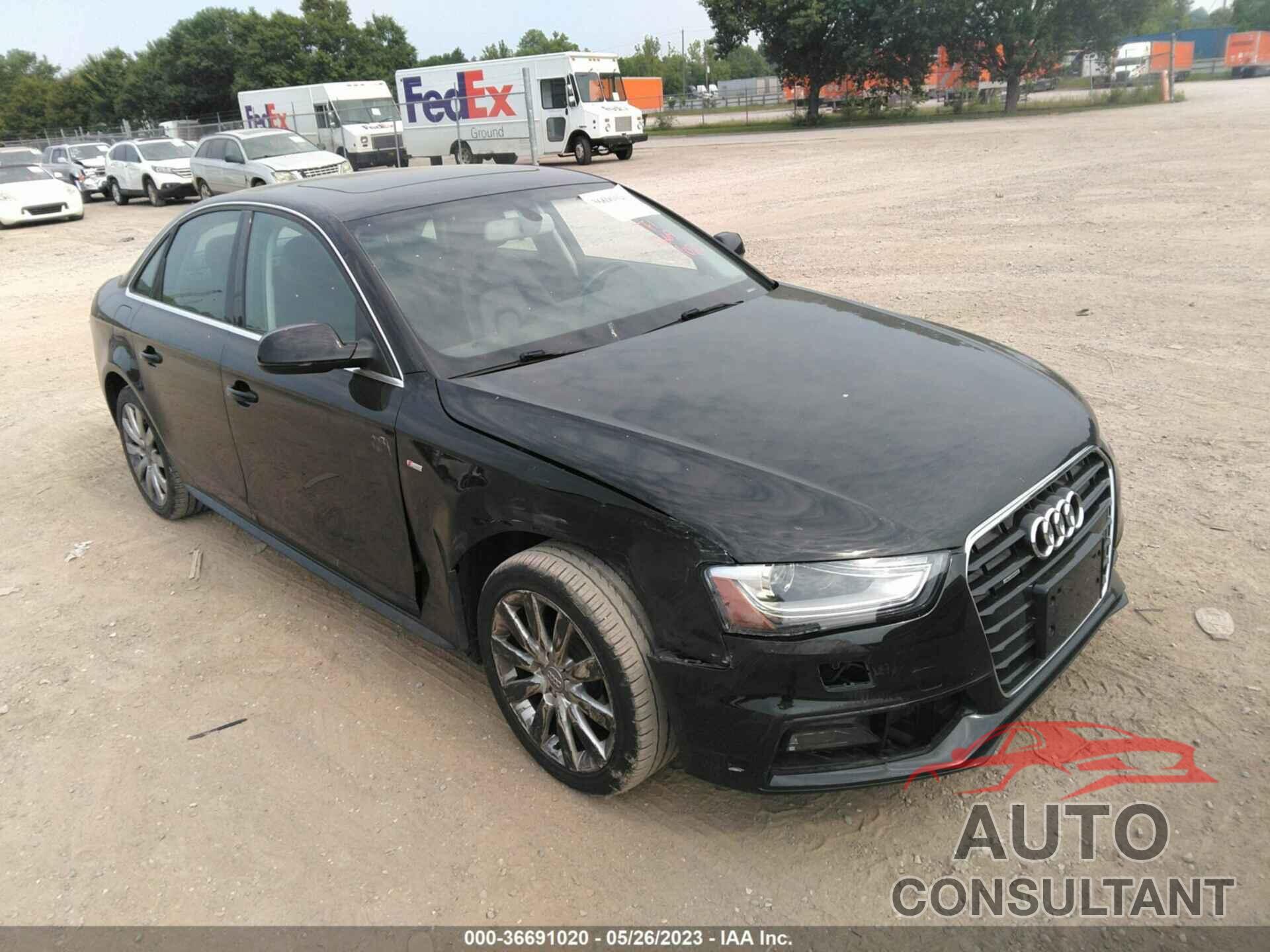 AUDI A4 2015 - WAUBFAFL9FN042898