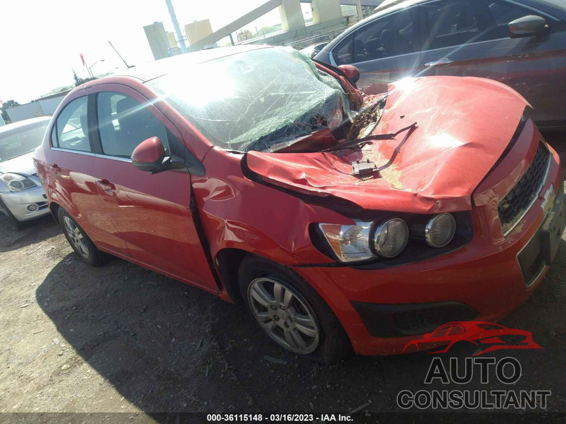 CHEVROLET SONIC 2016 - 1G1JC5SH4G4154640