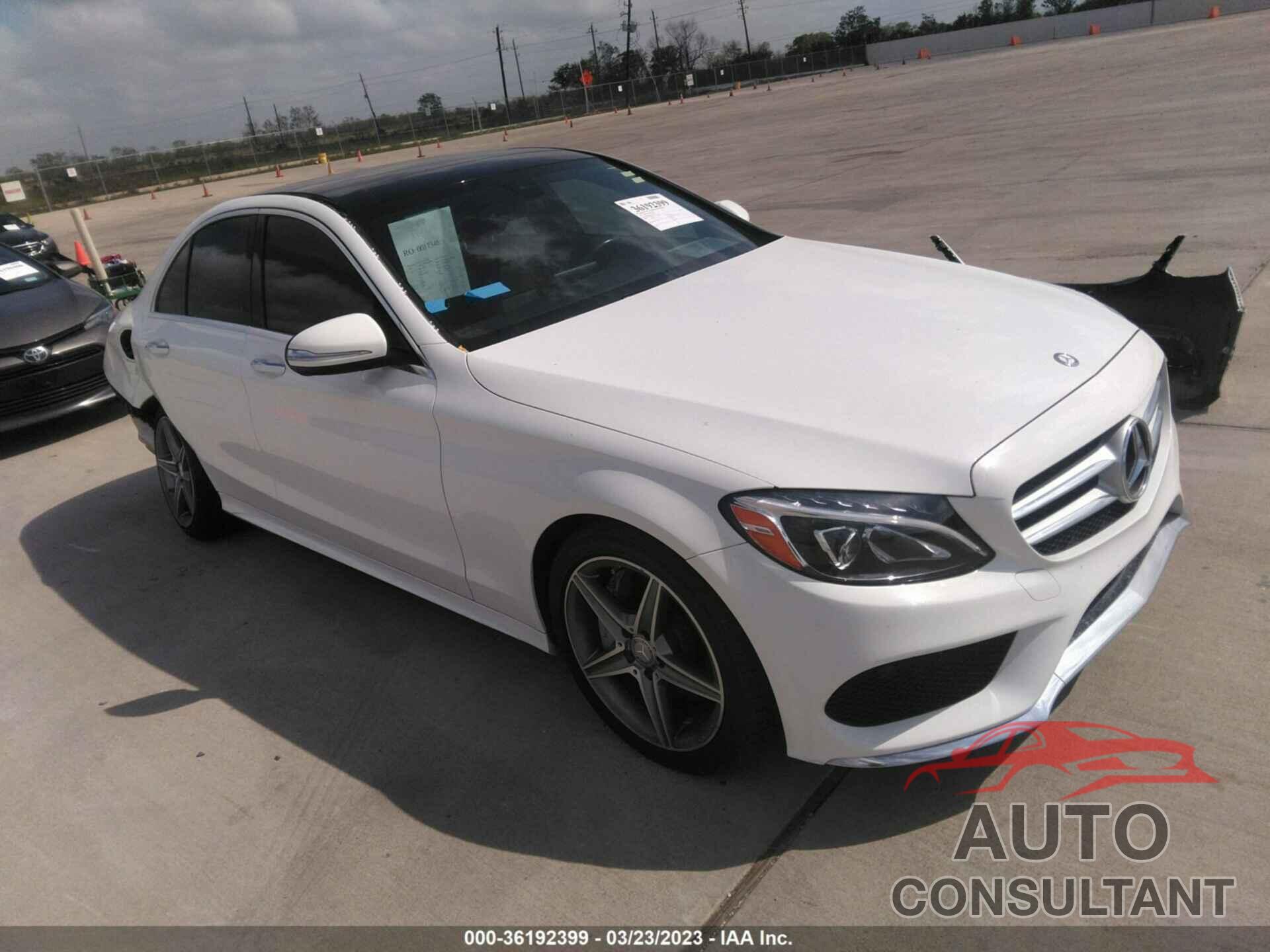 MERCEDES-BENZ C-CLASS 2015 - 55SWF6GBXFU034488