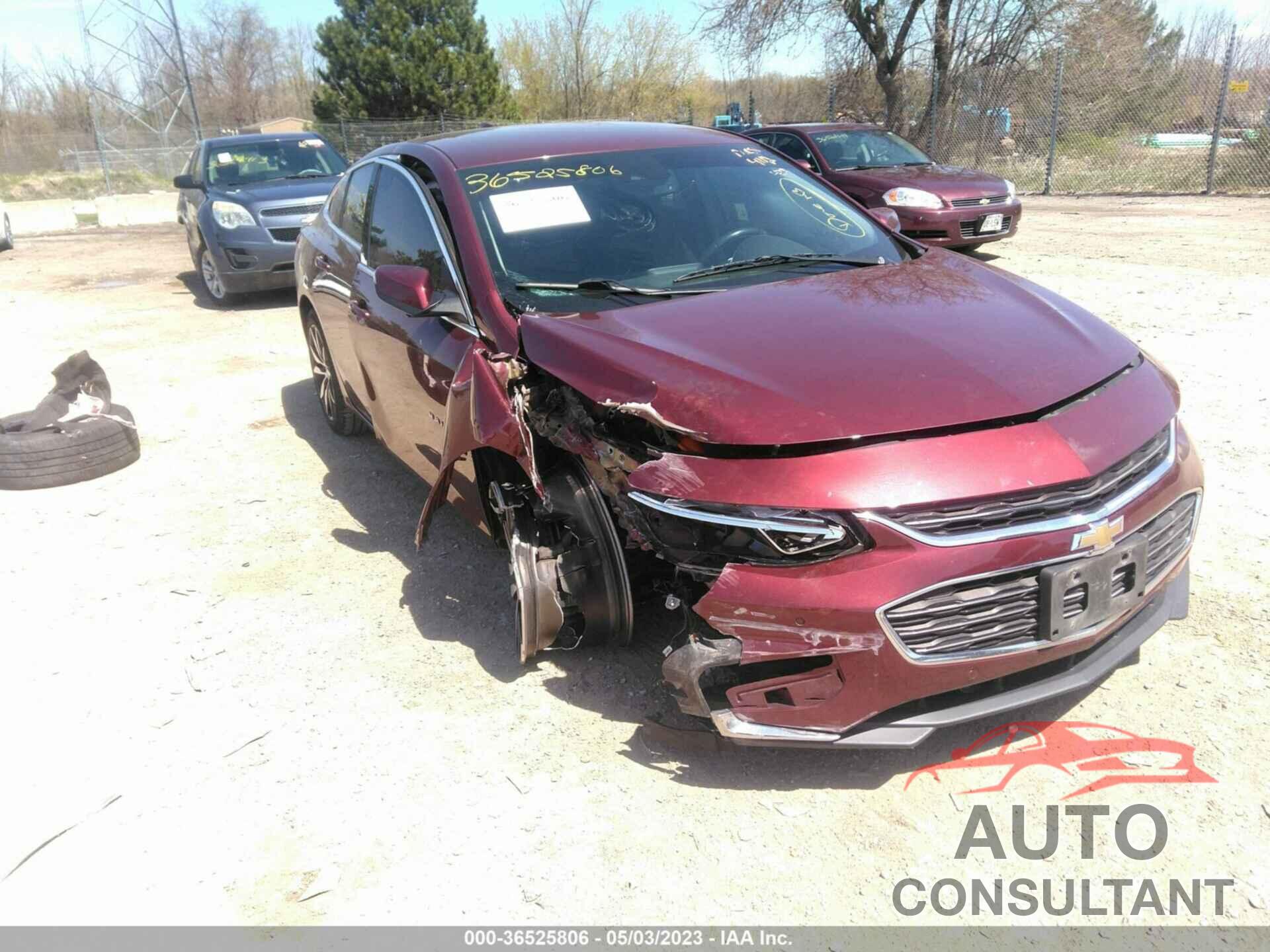 CHEVROLET MALIBU 2016 - 1G1ZF5SXXGF233414