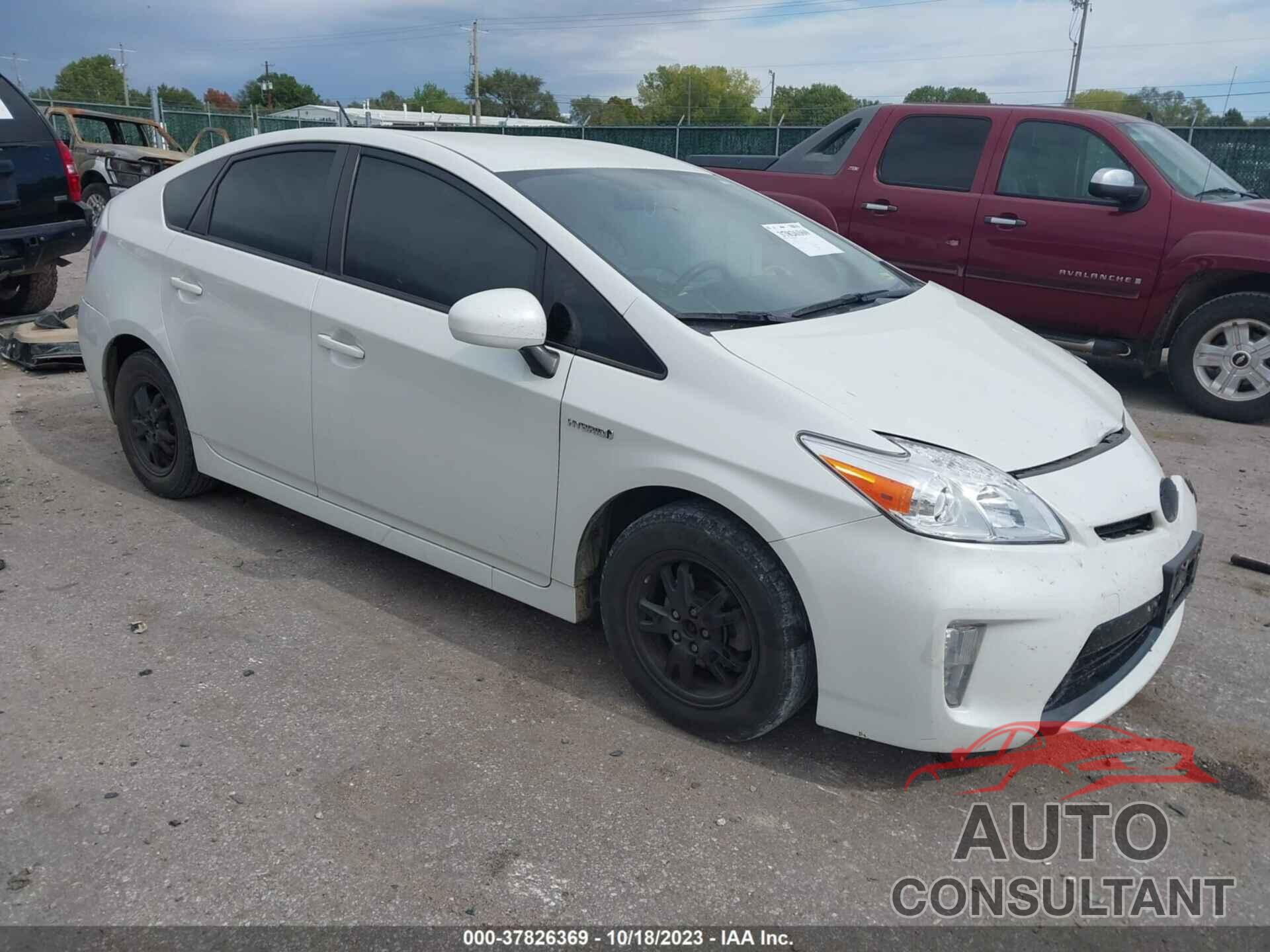 TOYOTA PRIUS 2015 - JTDKN3DU9F0435407