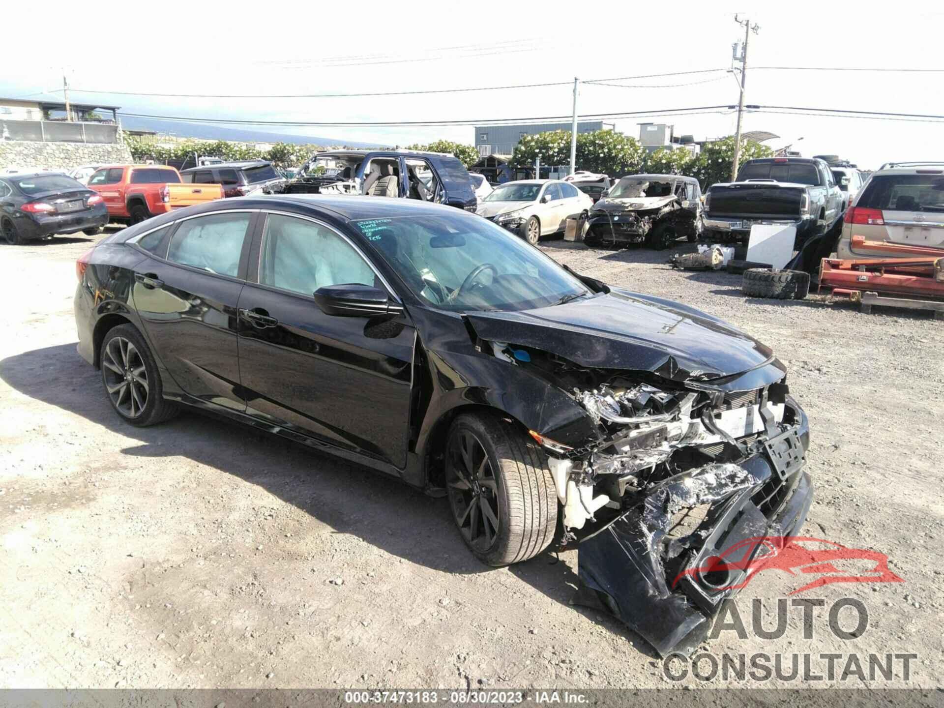 HONDA CIVIC 2019 - 2HGFC2F84KH605522