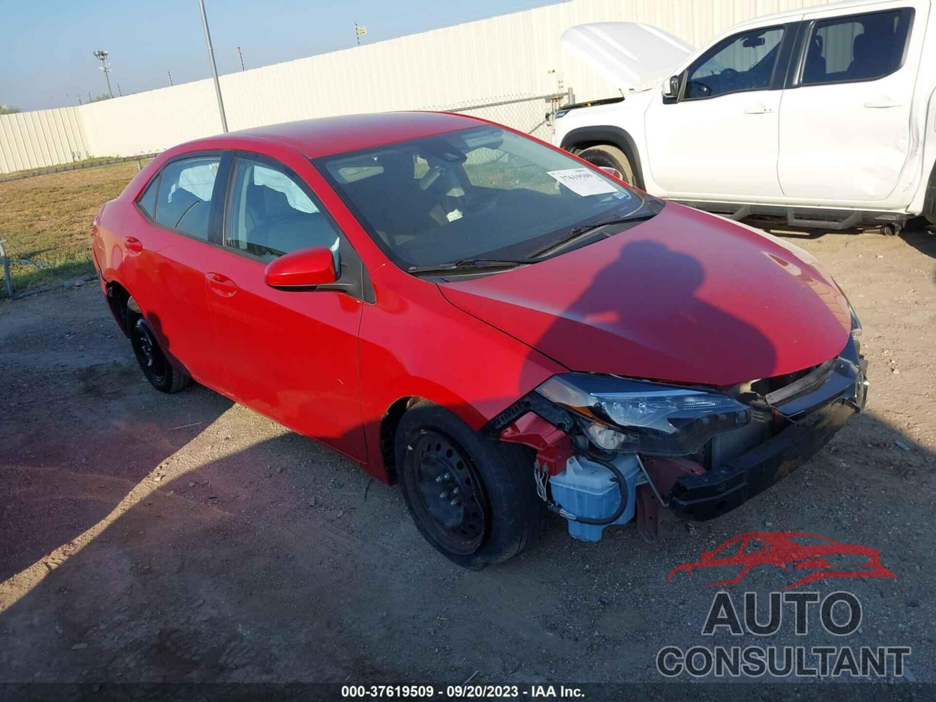 TOYOTA COROLLA 2017 - 5YFBURHEXHP678564