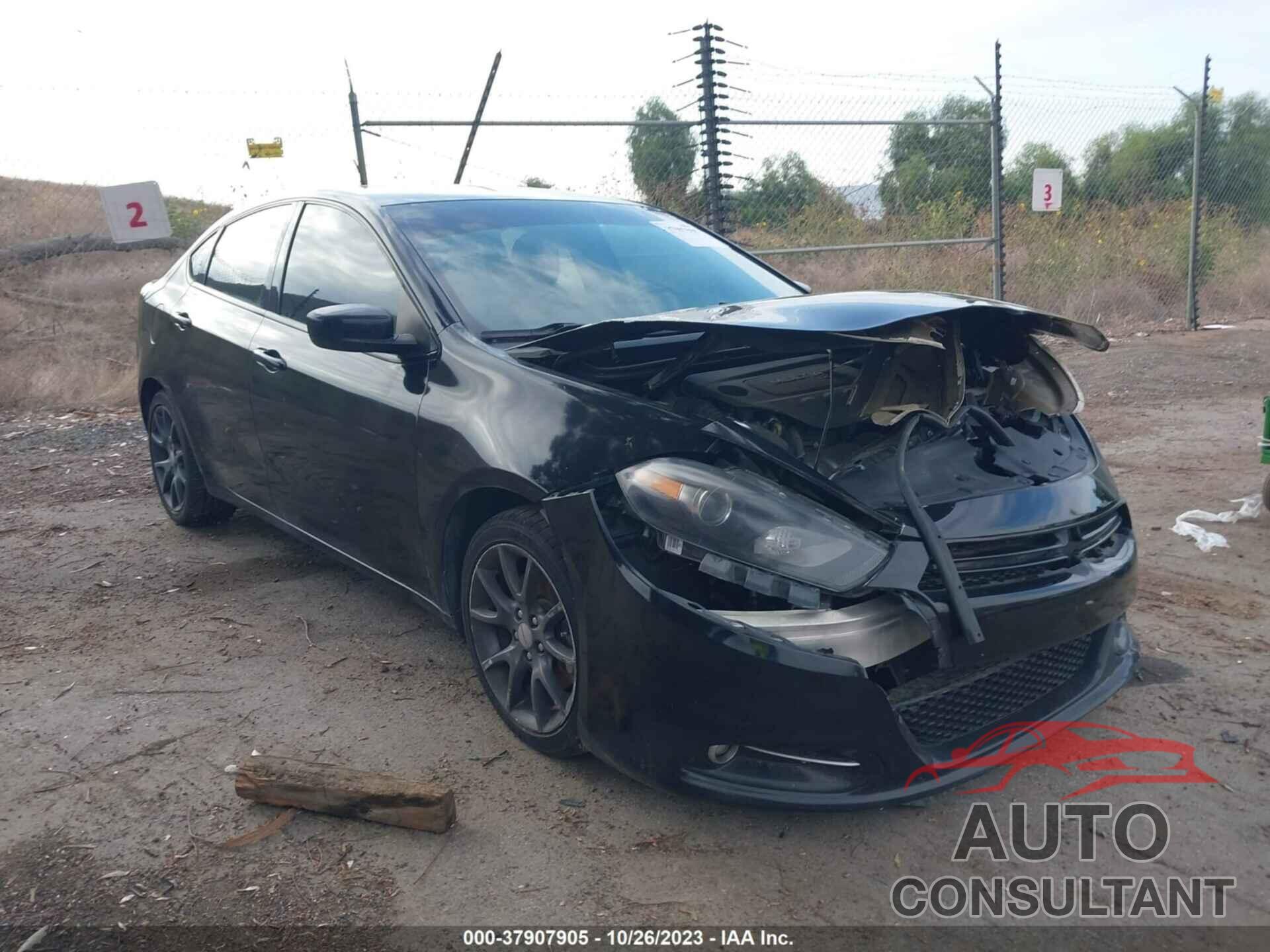 DODGE DART 2016 - 1C3CDFBB0GD529720