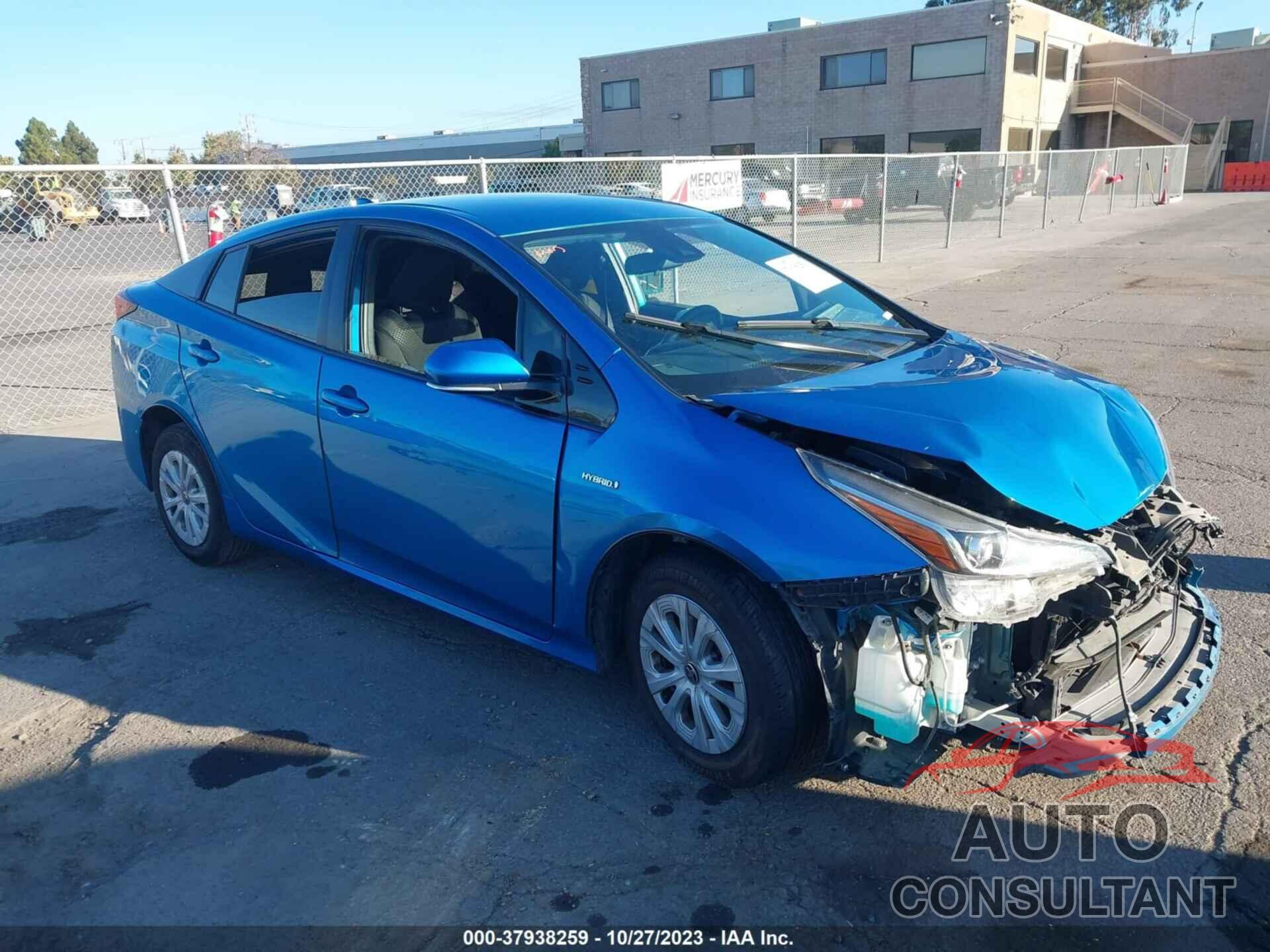 TOYOTA PRIUS 2019 - JTDKARFU7K3098014