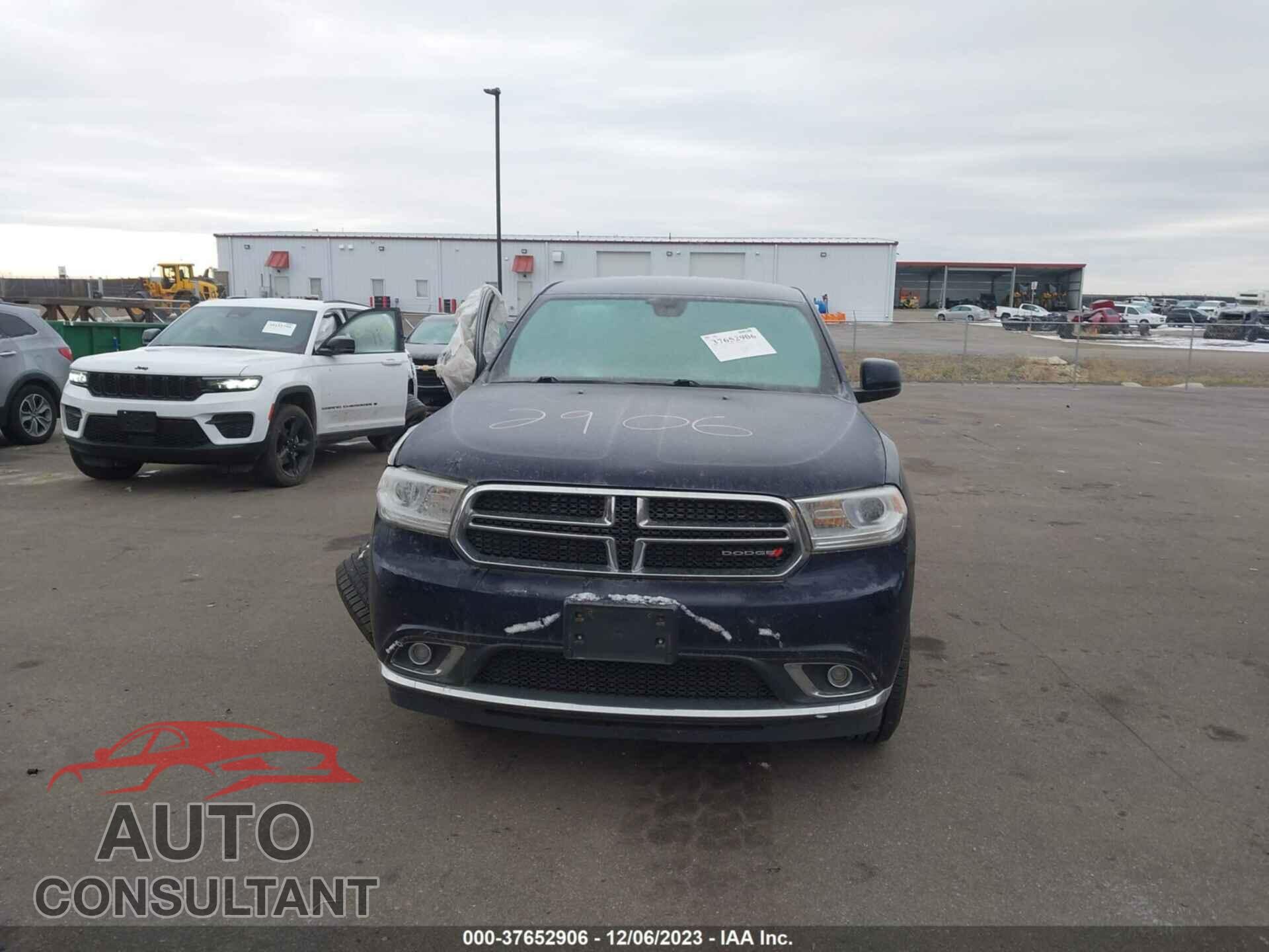 DODGE DURANGO 2018 - 1C4RDJAG5JC205813