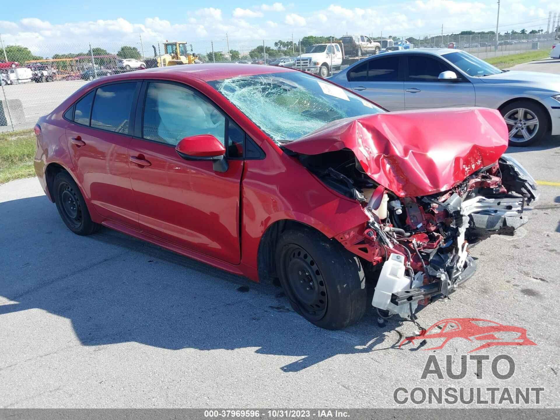 TOYOTA COROLLA 2021 - JTDEPMAEXMJ136302