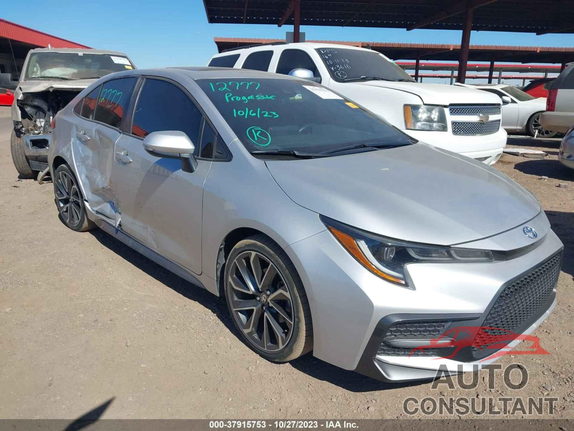 TOYOTA COROLLA 2020 - JTDP4RCE8LJ005279