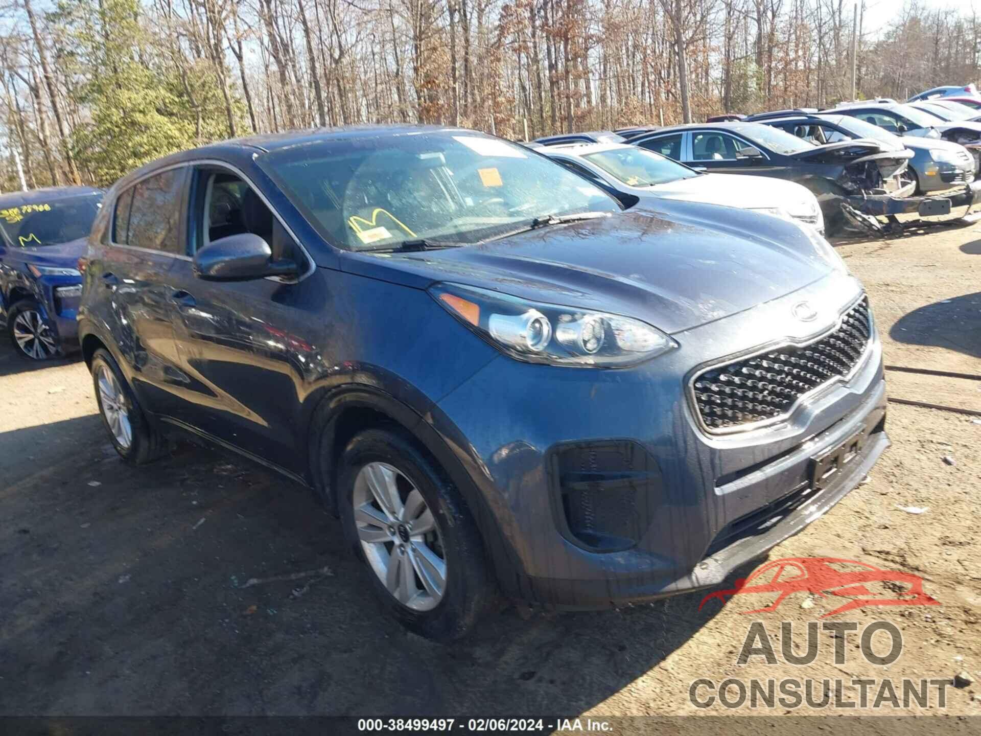KIA SPORTAGE 2019 - KNDPM3AC8K7565927