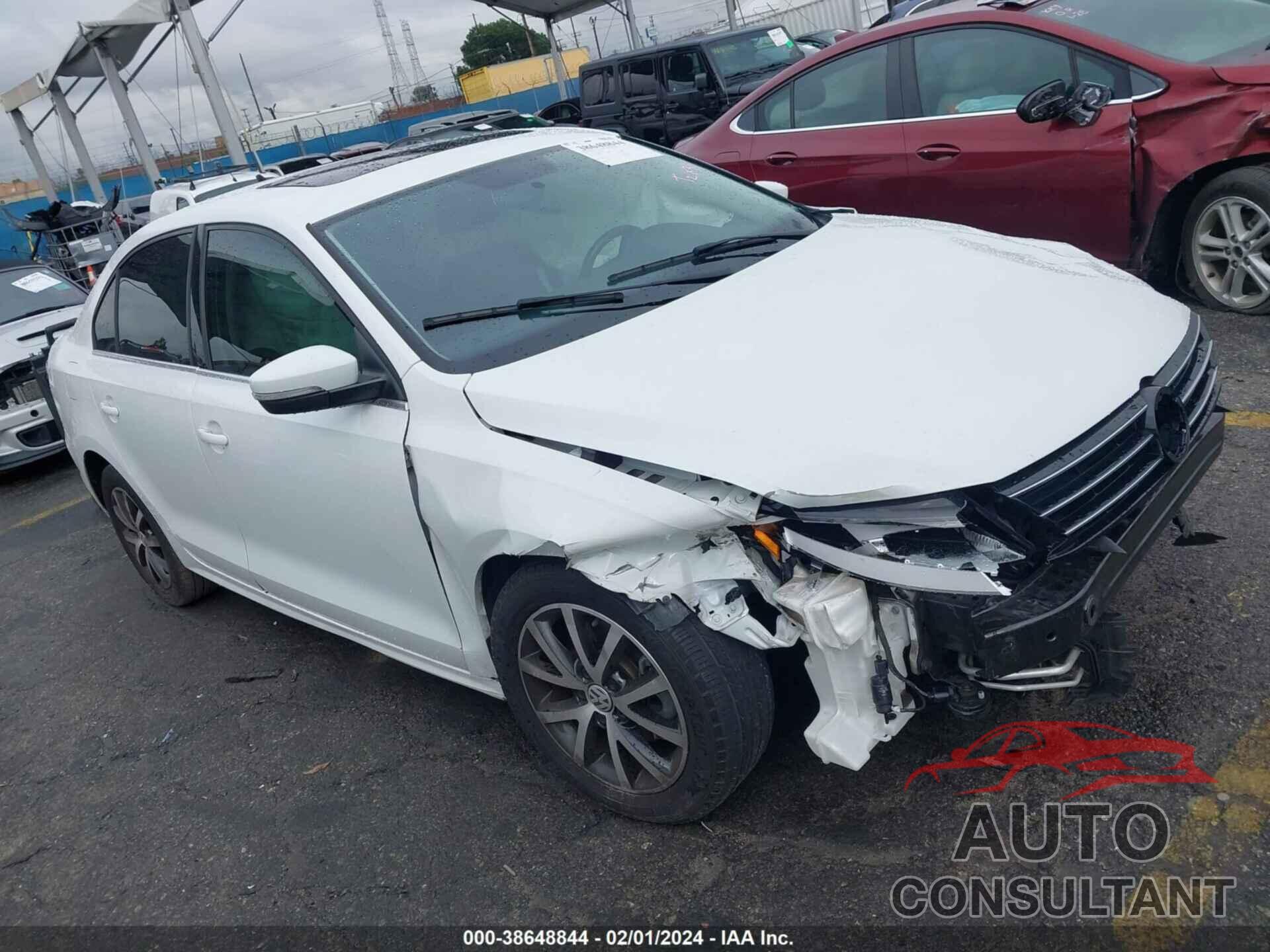 VOLKSWAGEN JETTA 2017 - 3VWDB7AJ9HM413813