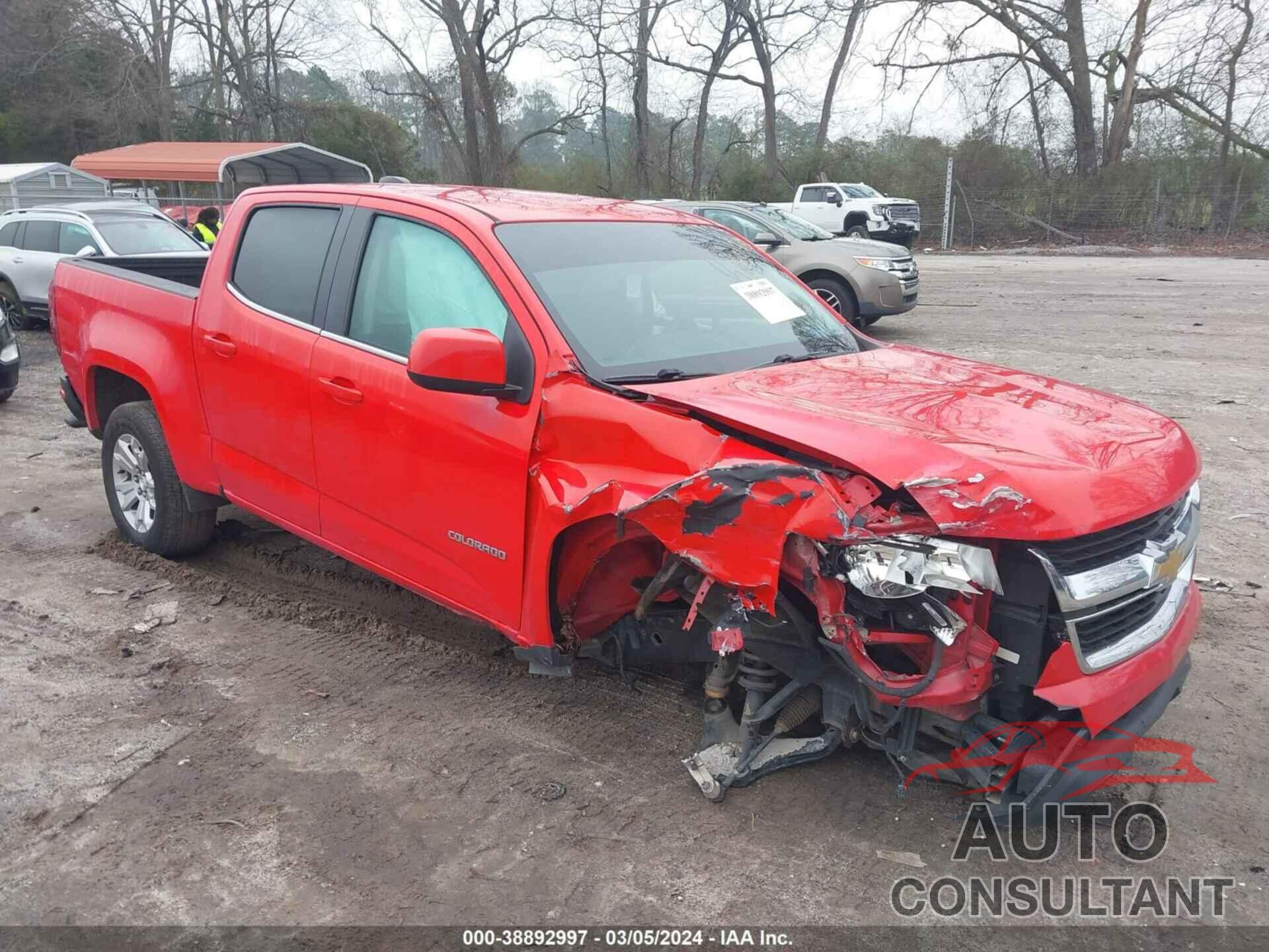 CHEVROLET COLORADO 2016 - 1GCGSCE37G1256945