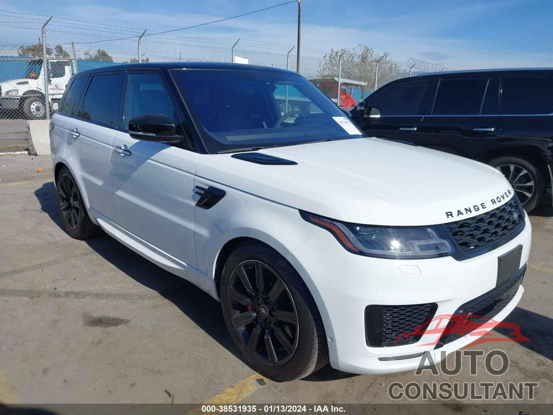 LAND ROVER RANGE ROVER SPORT 2019 - SALWS2SU5KA866525