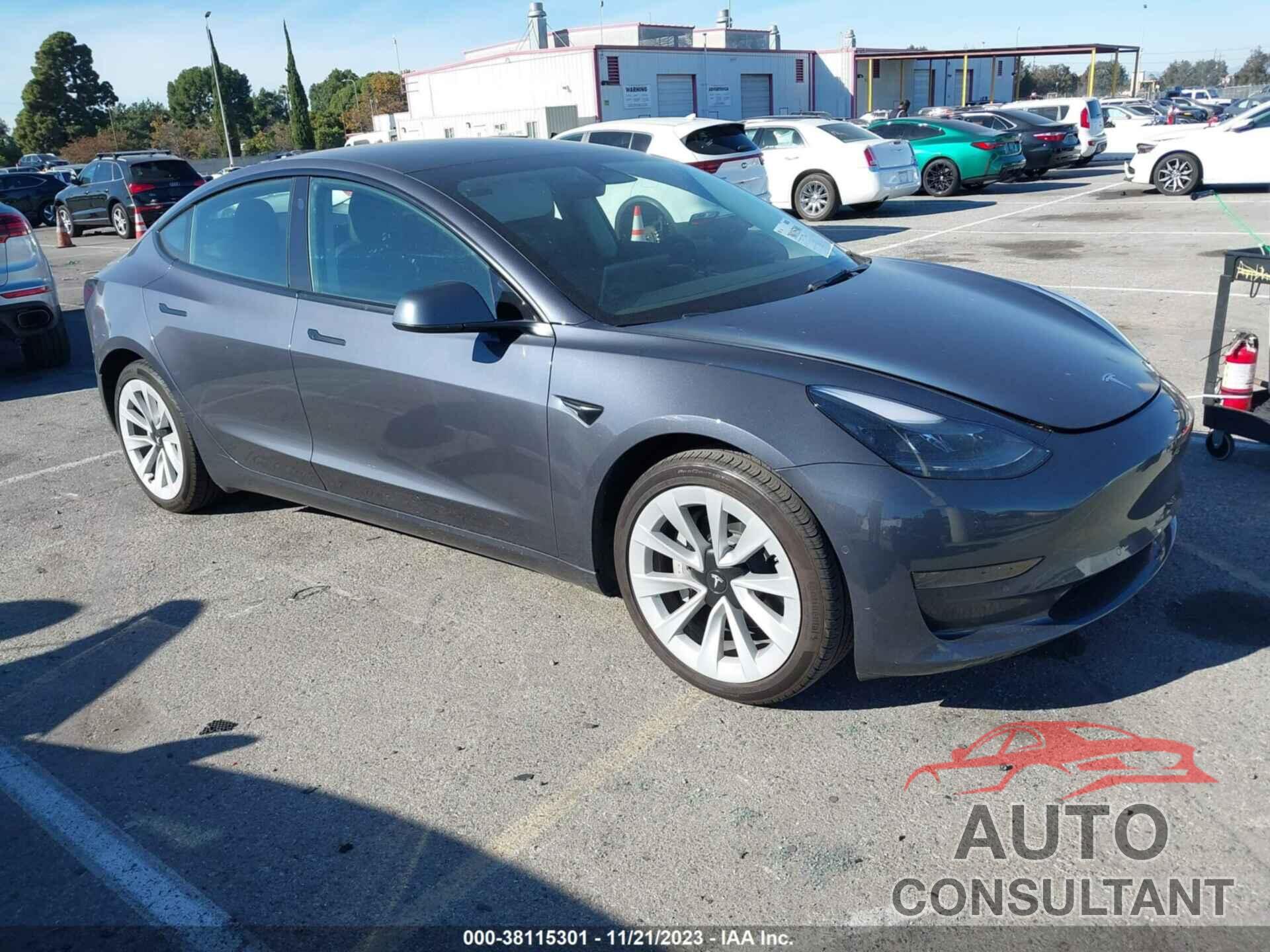 TESLA MODEL 3 2022 - 5YJ3E1EA2NF357999