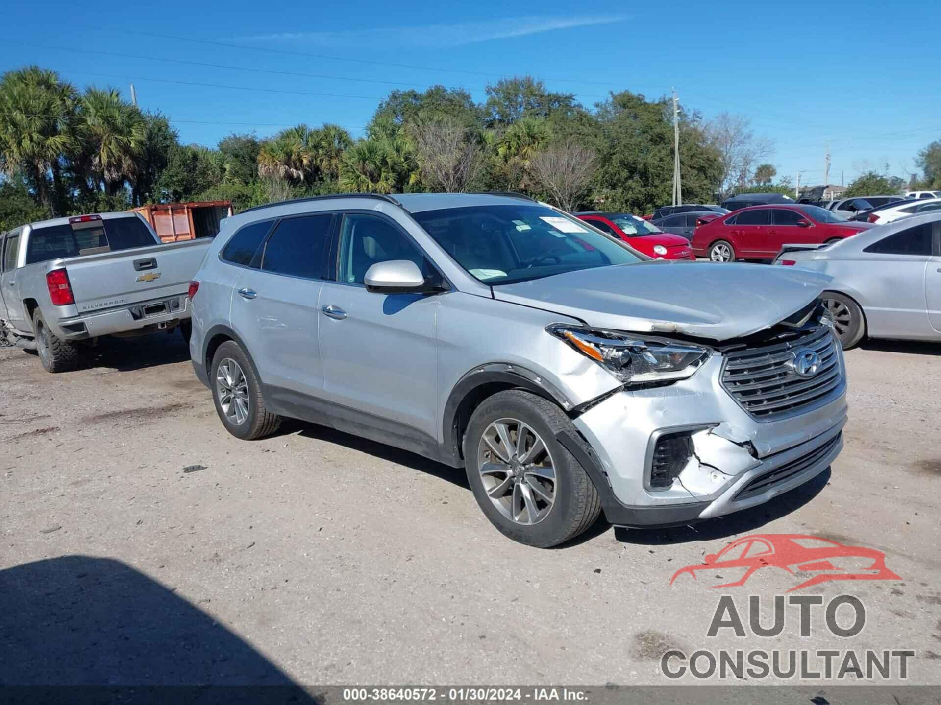 HYUNDAI SANTA FE 2017 - KM8SM4HF2HU175833