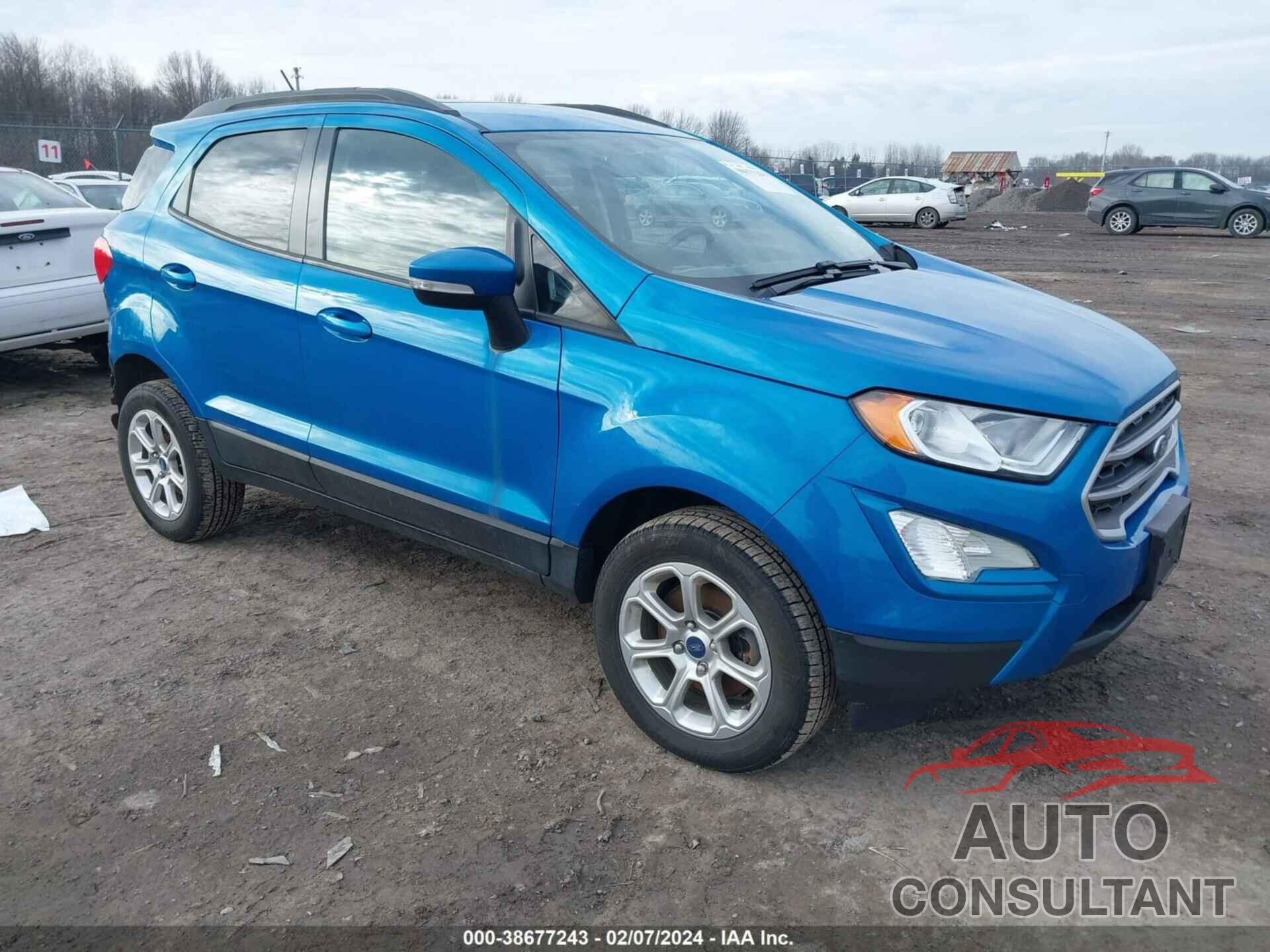 FORD ECOSPORT 2020 - MAJ6S3GLXLC313555