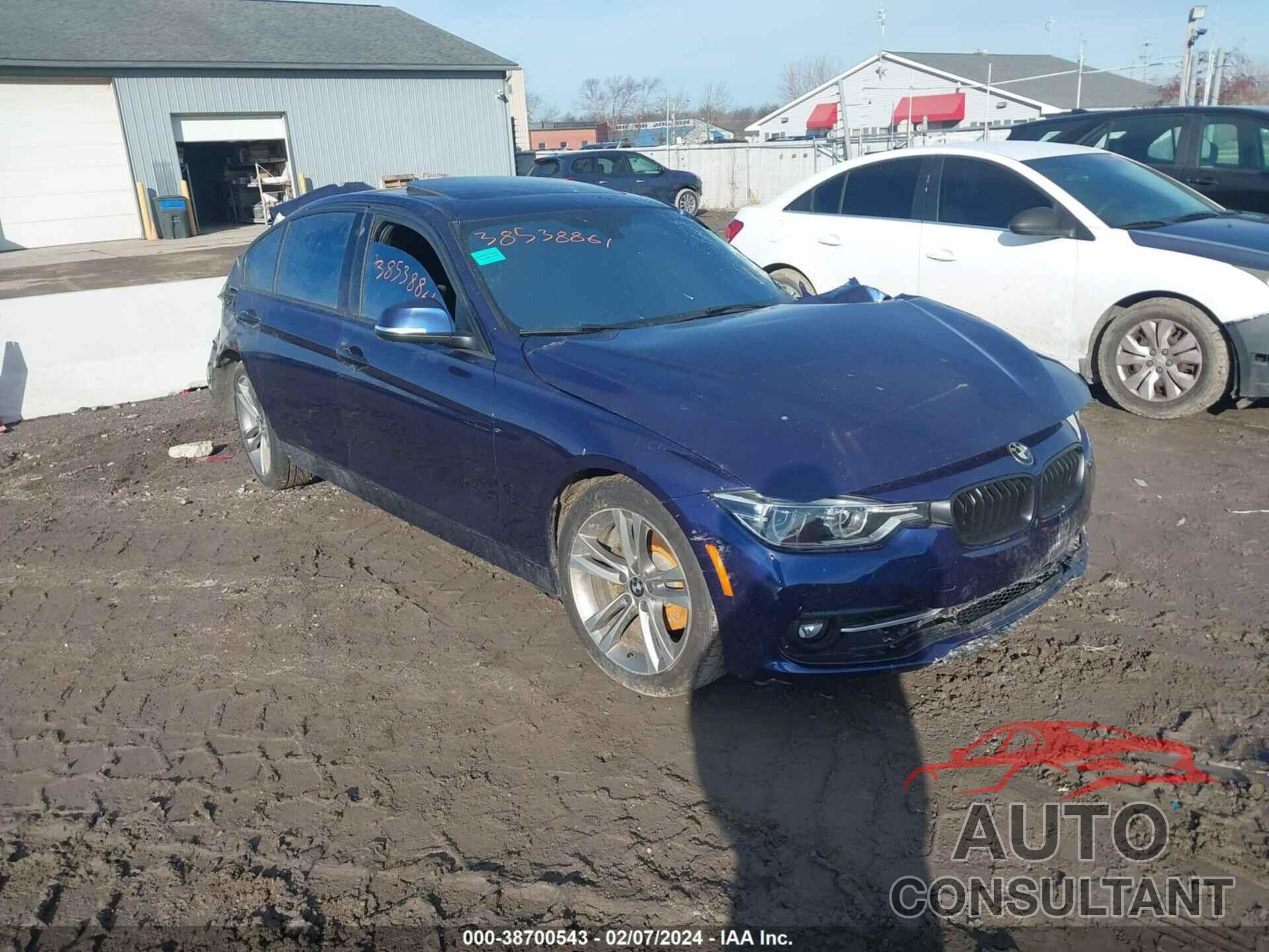 BMW 328I 2016 - WBA8E3G58GNU04195
