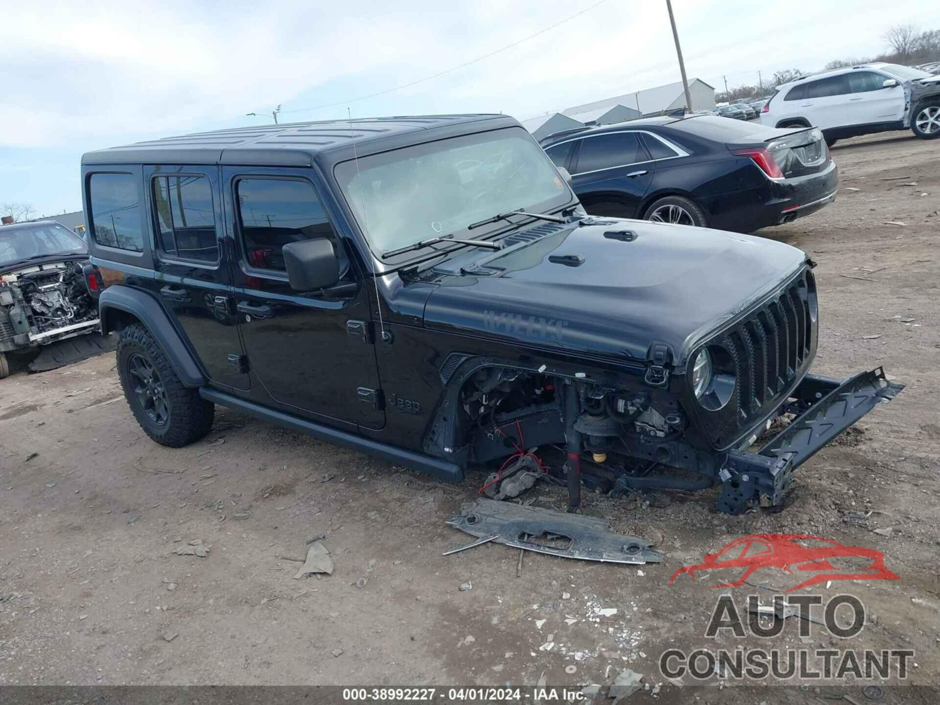 JEEP WRANGLER UNLIMITED 2021 - 1C4HJXDN5MW595011