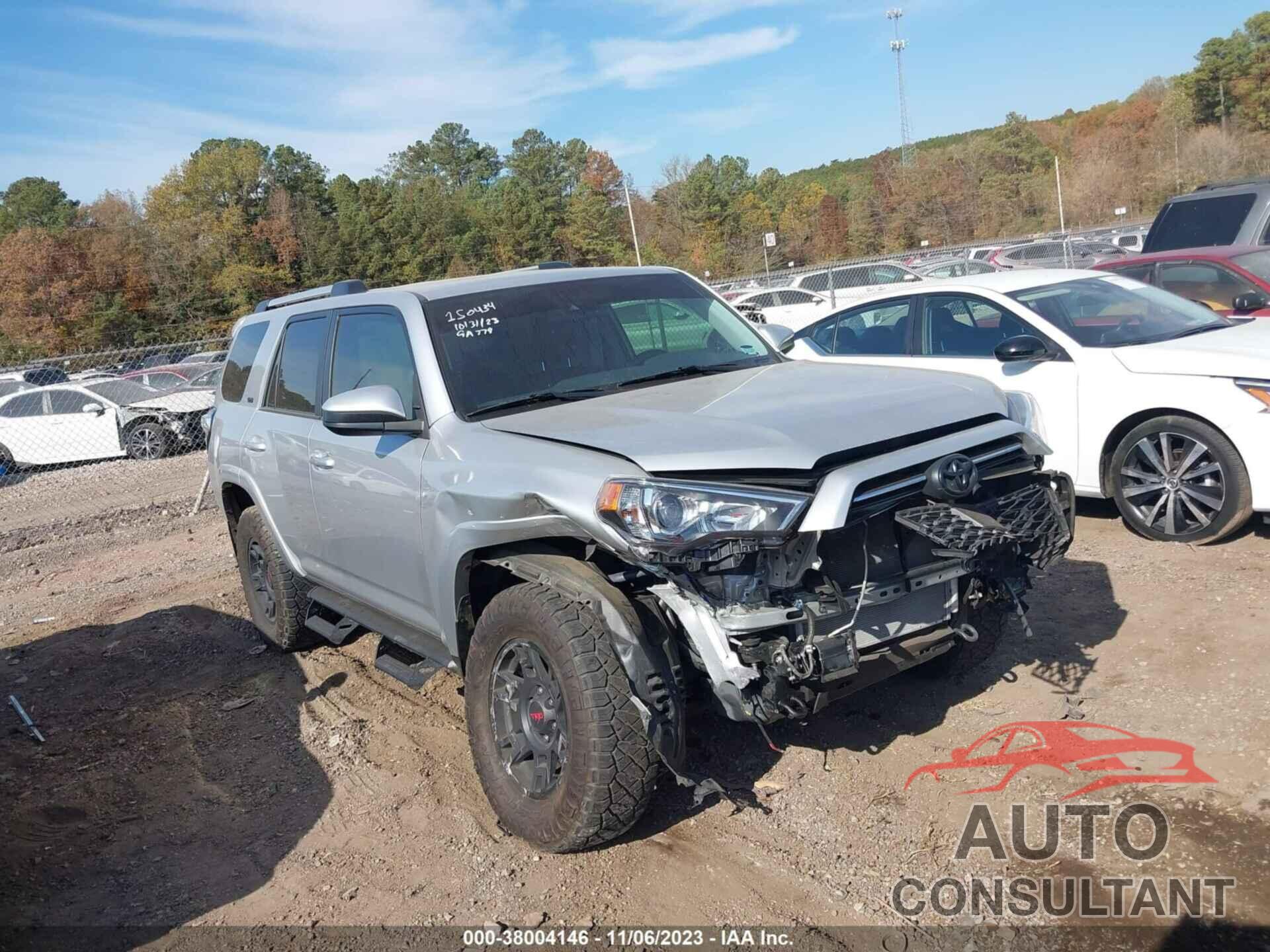 TOYOTA 4RUNNER 2022 - JTEEU5JR6N5255391