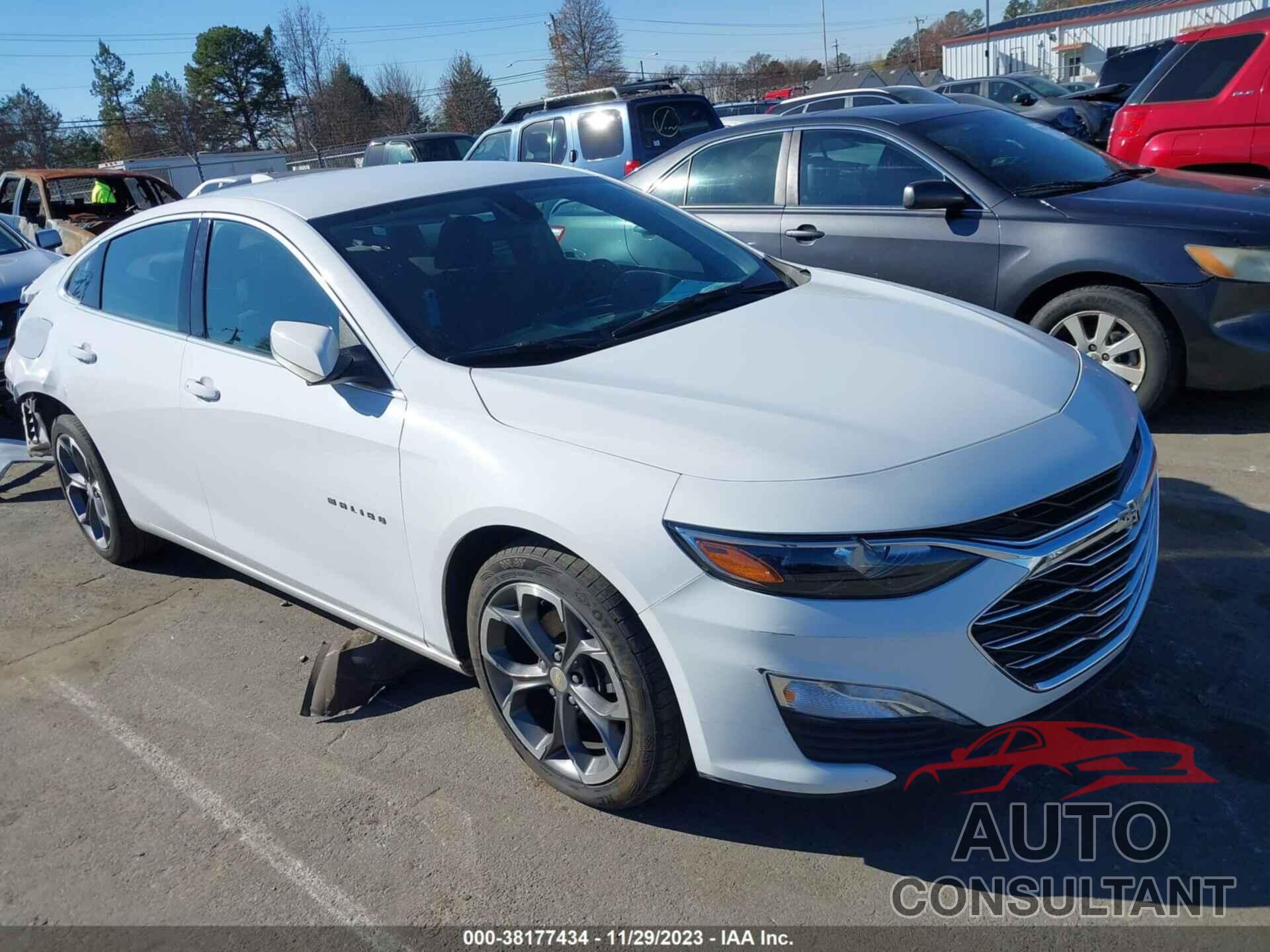 CHEVROLET MALIBU 2020 - 1G1ZD5ST7LF101417