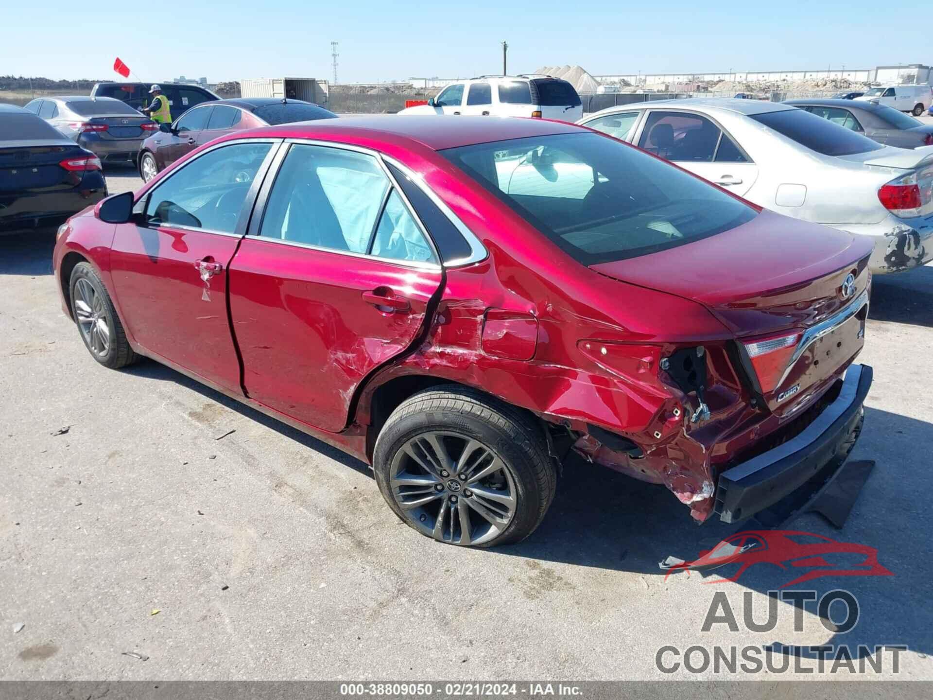 TOYOTA CAMRY 2017 - 4T1BF1FK1HU656102