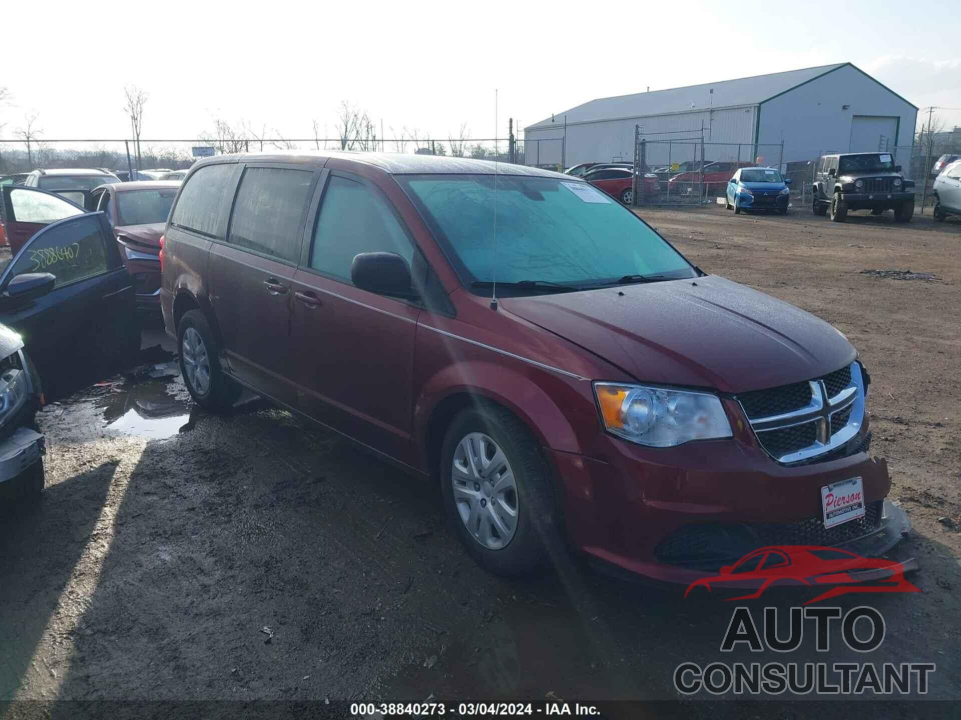 DODGE GRAND CARAVAN 2018 - 2C4RDGBG7JR339859