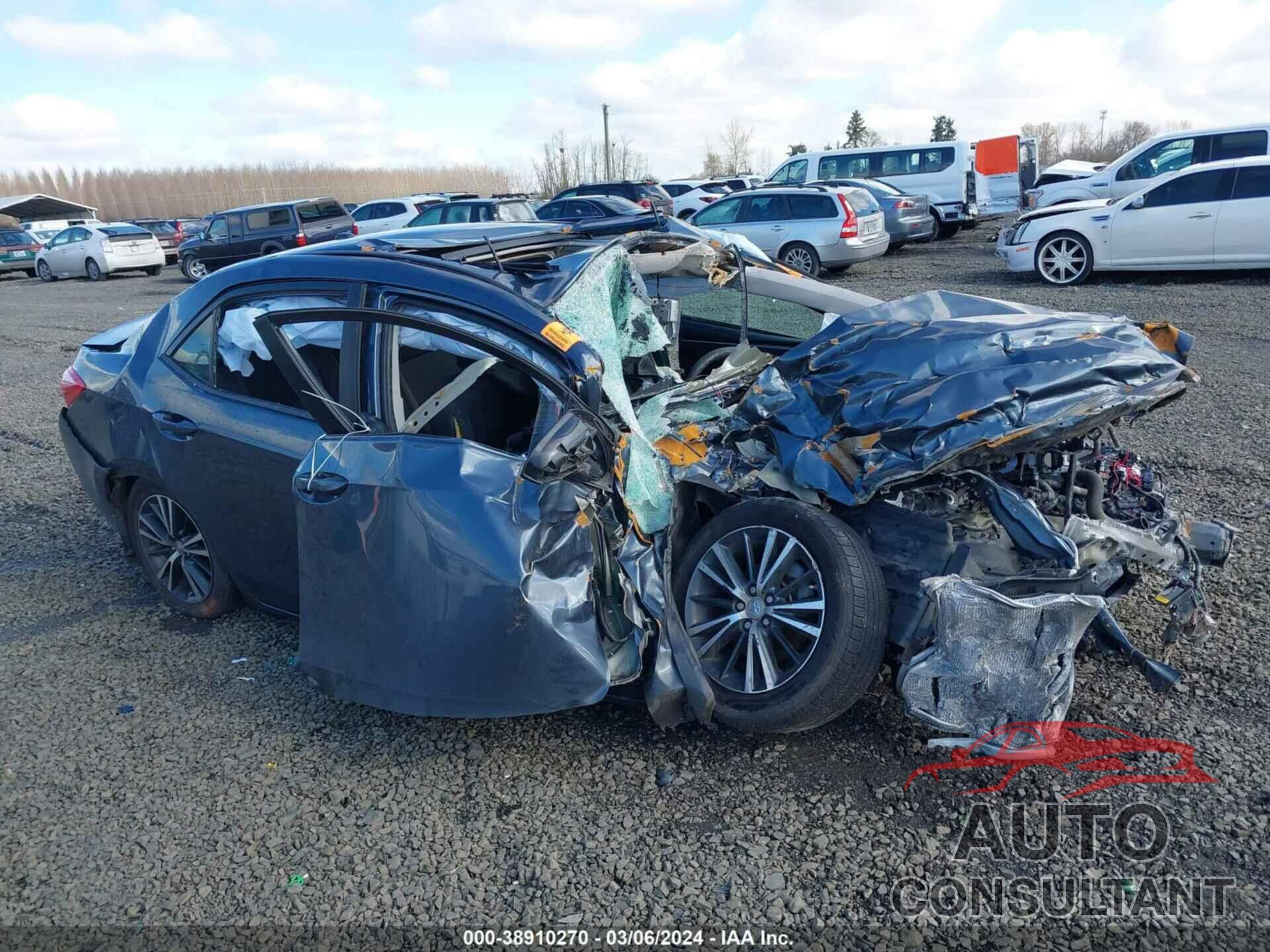 TOYOTA COROLLA 2019 - 2T1BURHE4KC198849