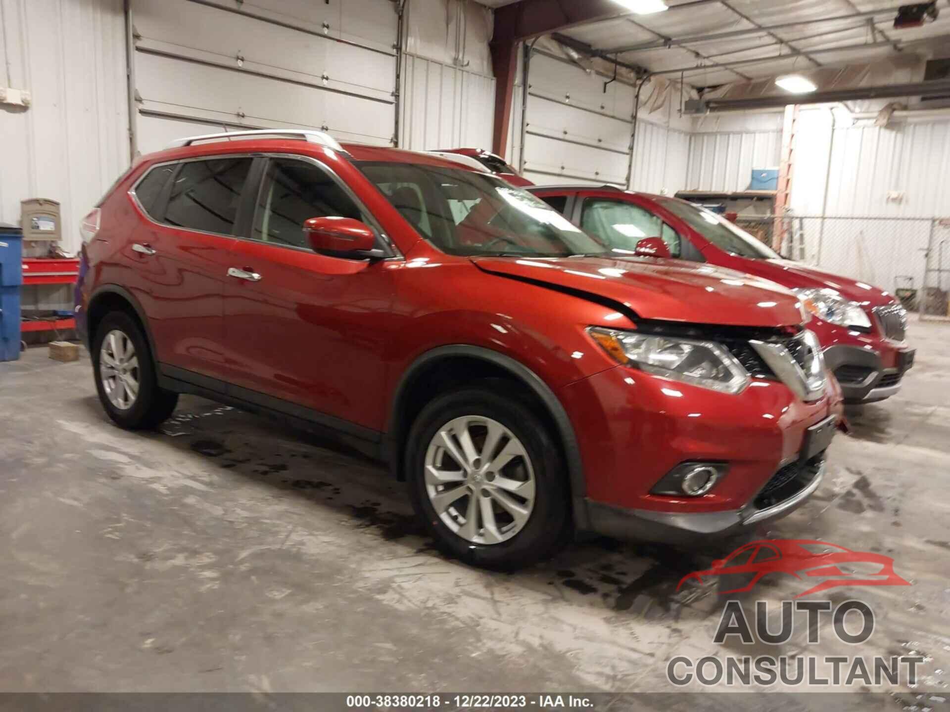 NISSAN ROGUE 2016 - KNMAT2MVXGP735521