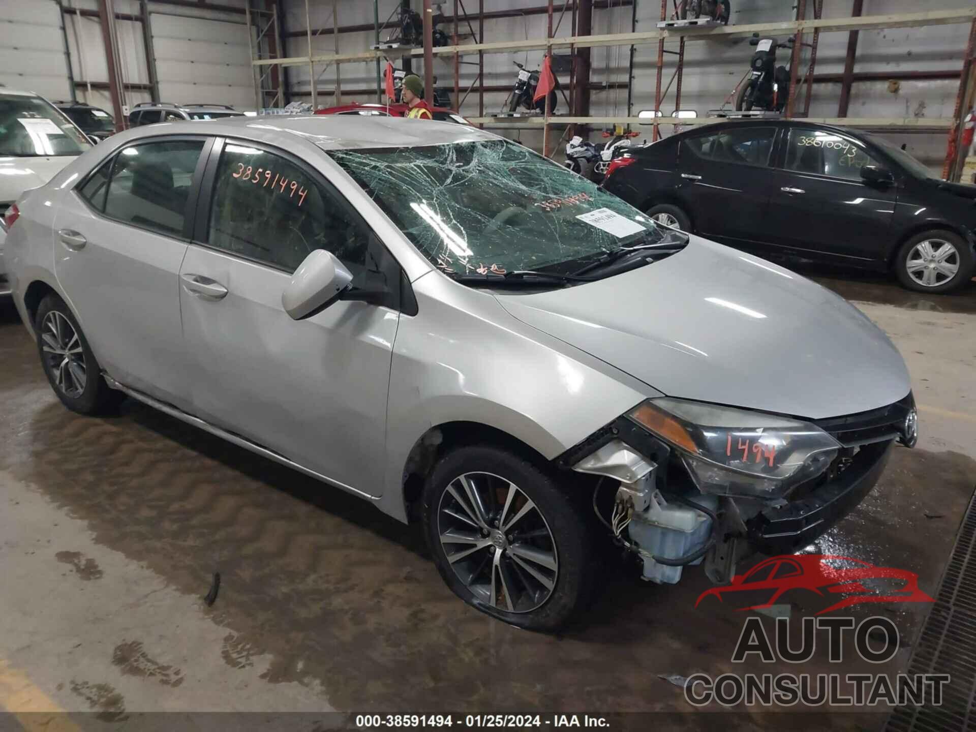 TOYOTA COROLLA 2016 - 2T1BURHE4GC666537