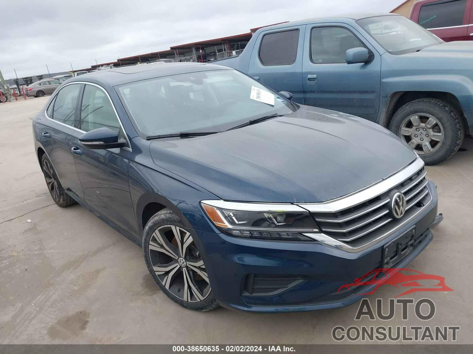 VOLKSWAGEN PASSAT 2021 - 1VWSA7A35MC010001