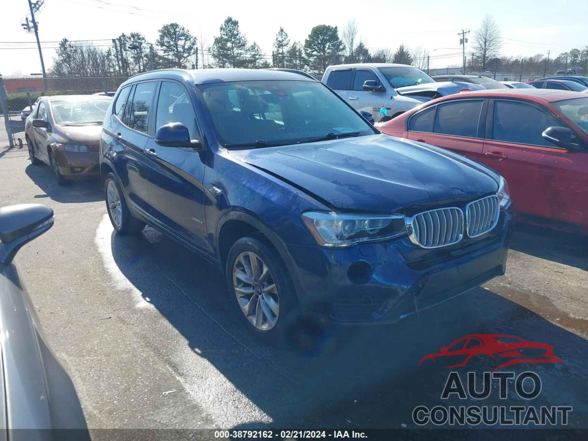 BMW X3 2017 - 5UXWX9C51H0T01209