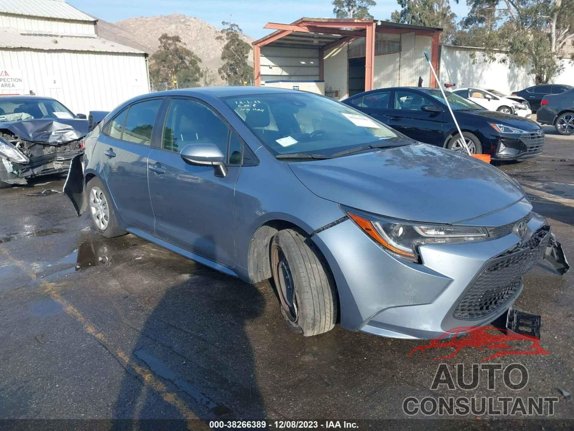 TOYOTA COROLLA 2021 - JTDEPMAE7MJ161304