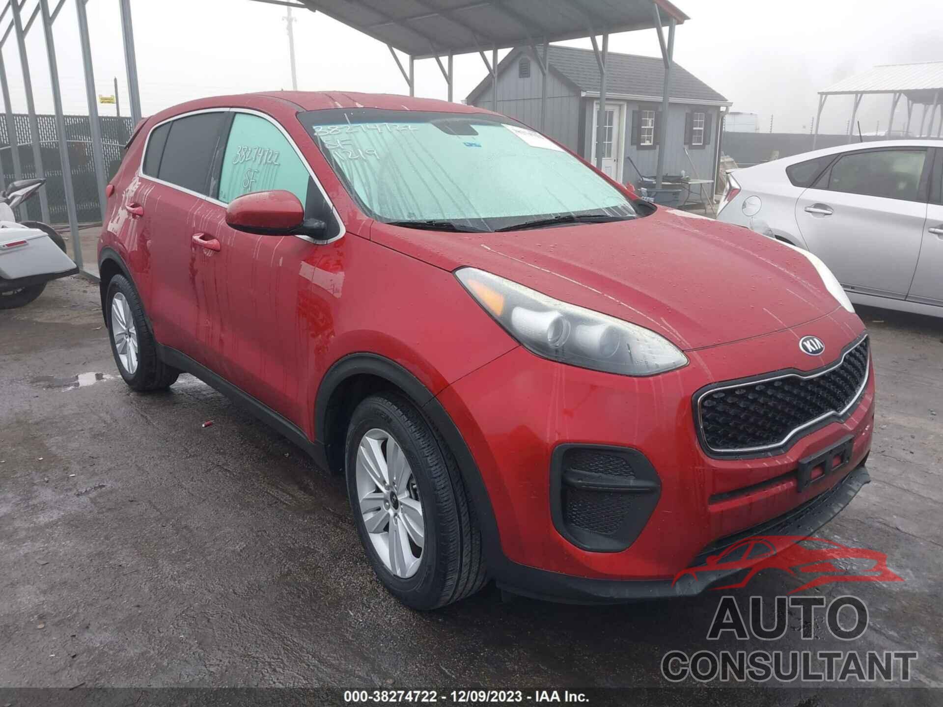 KIA SPORTAGE 2019 - KNDPM3AC5K7598674