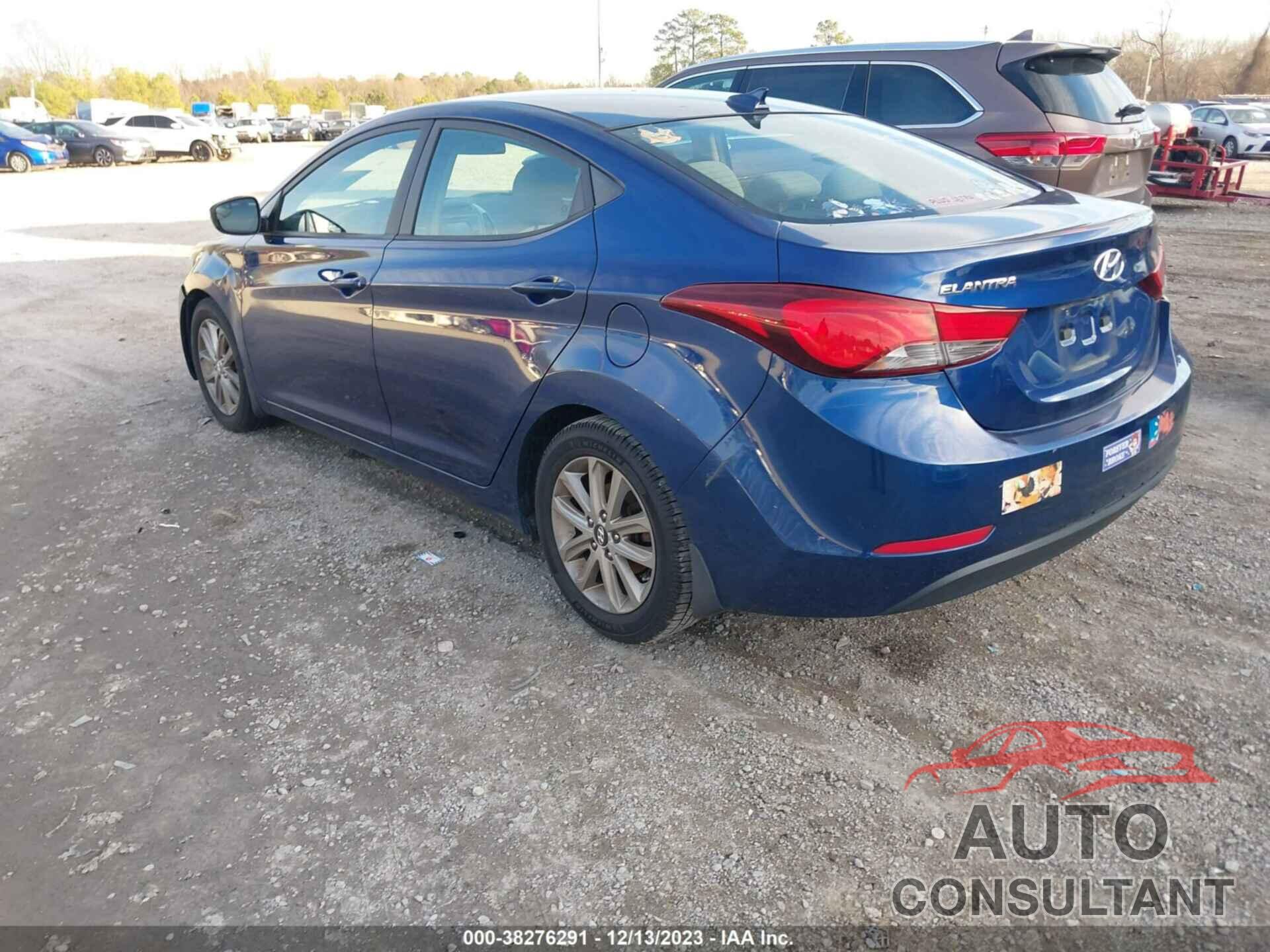 HYUNDAI ELANTRA 2016 - 5NPDH4AE7GH701854