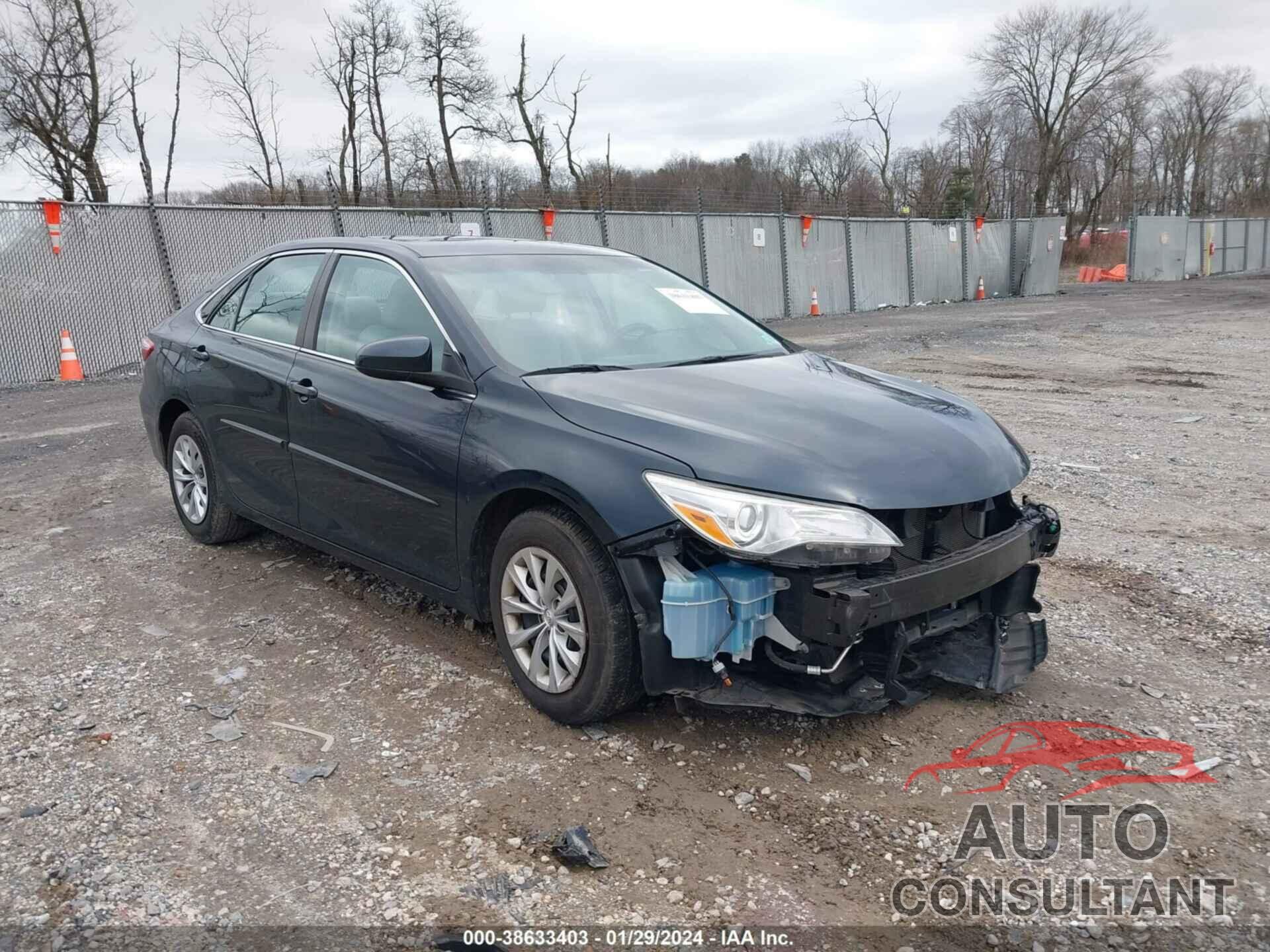 TOYOTA CAMRY 2016 - 4T4BF1FK4GR560078