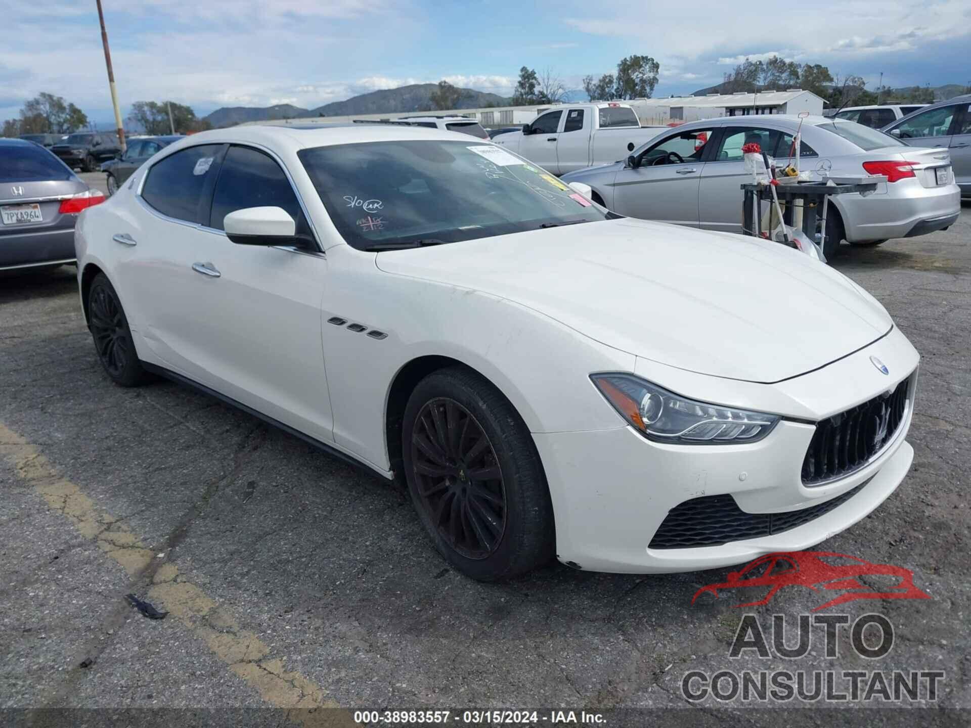 MASERATI GHIBLI 2017 - ZAM57XSA5H1240372